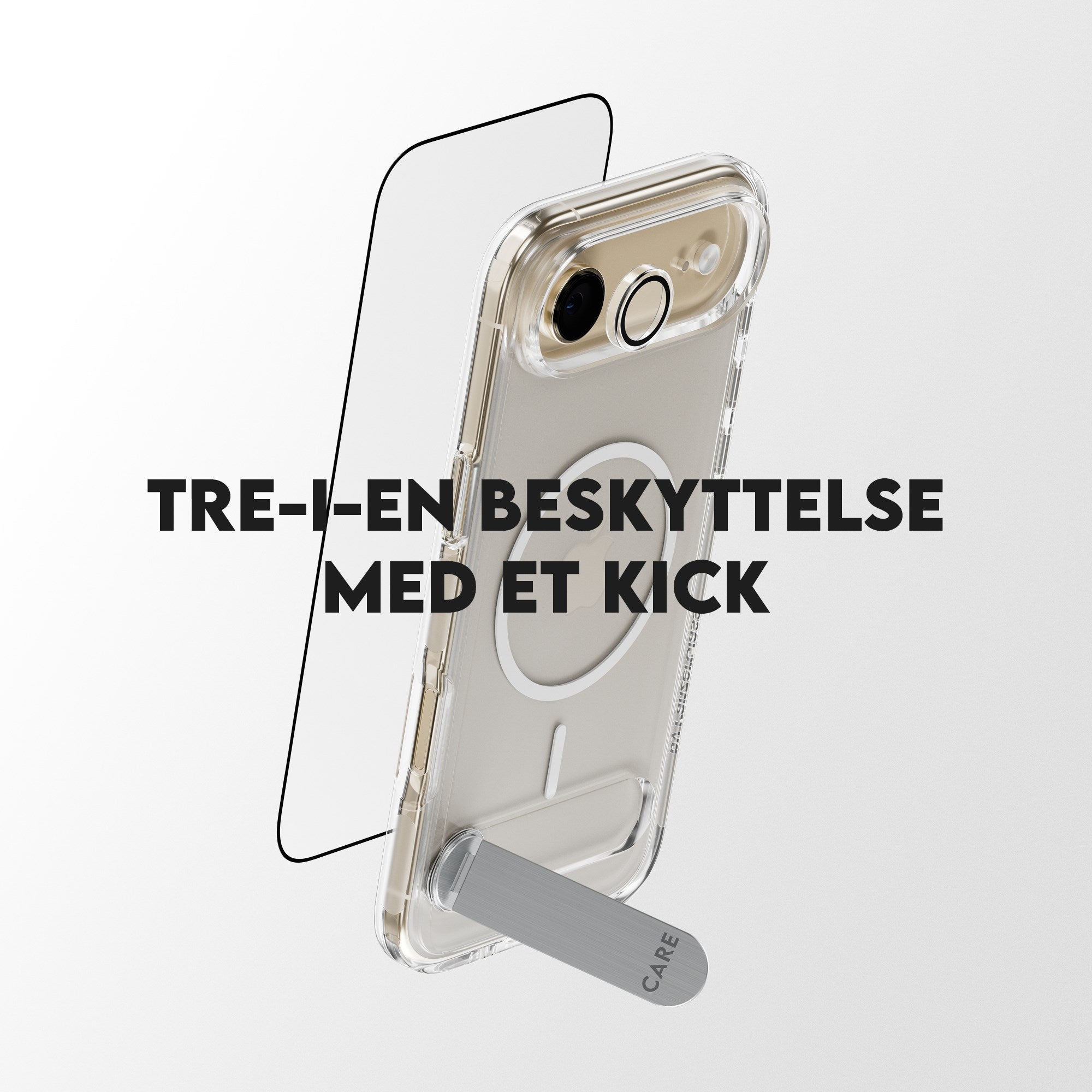 PanzerGlass® | CARE™ by PanzerGlass® 3-in-1 Kick Pakke iPhone Air