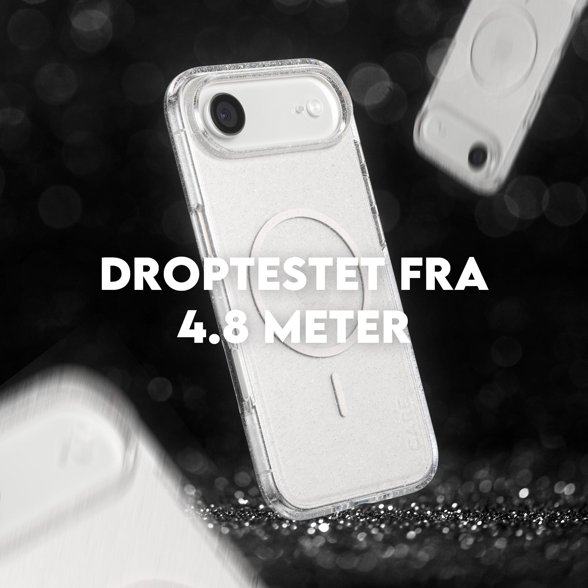 CARE™ by PanzerGlass® Urban Explorer Case Star Lit m. Hvid MagSafe iPhone Air