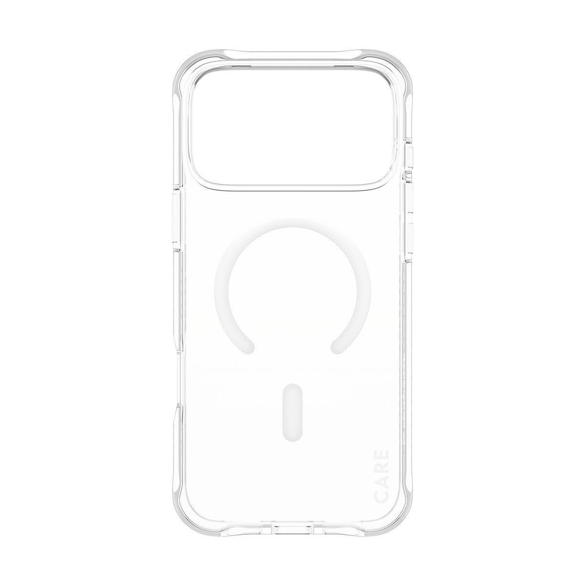 CARE™ by PanzerGlass® Samba Case Transparent m. Hvid MagSafe iPhone 17 Pro Max