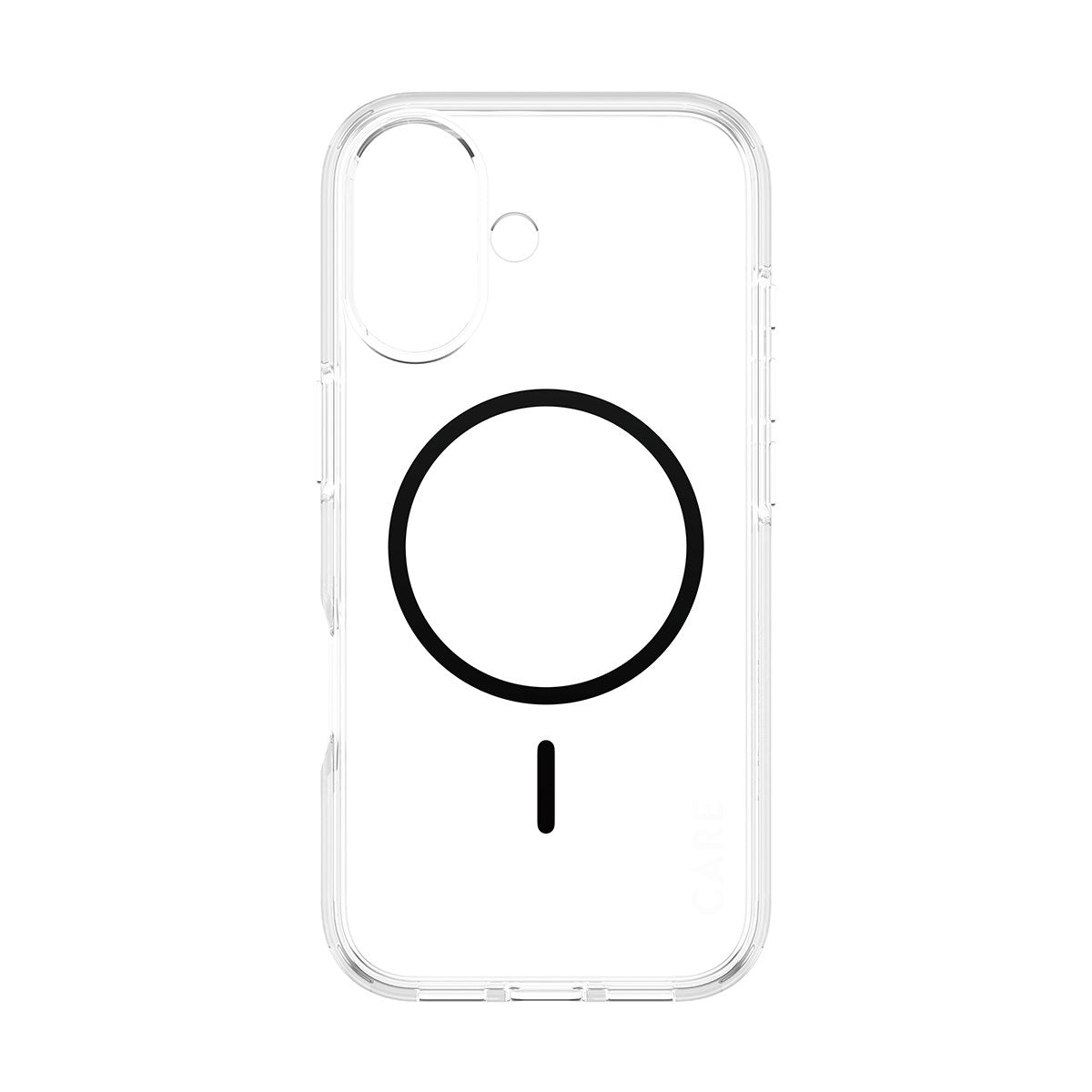 CARE by PanzerGlass® Urban Explorer Case Transparent m. Sort MagSafe iPhone 17