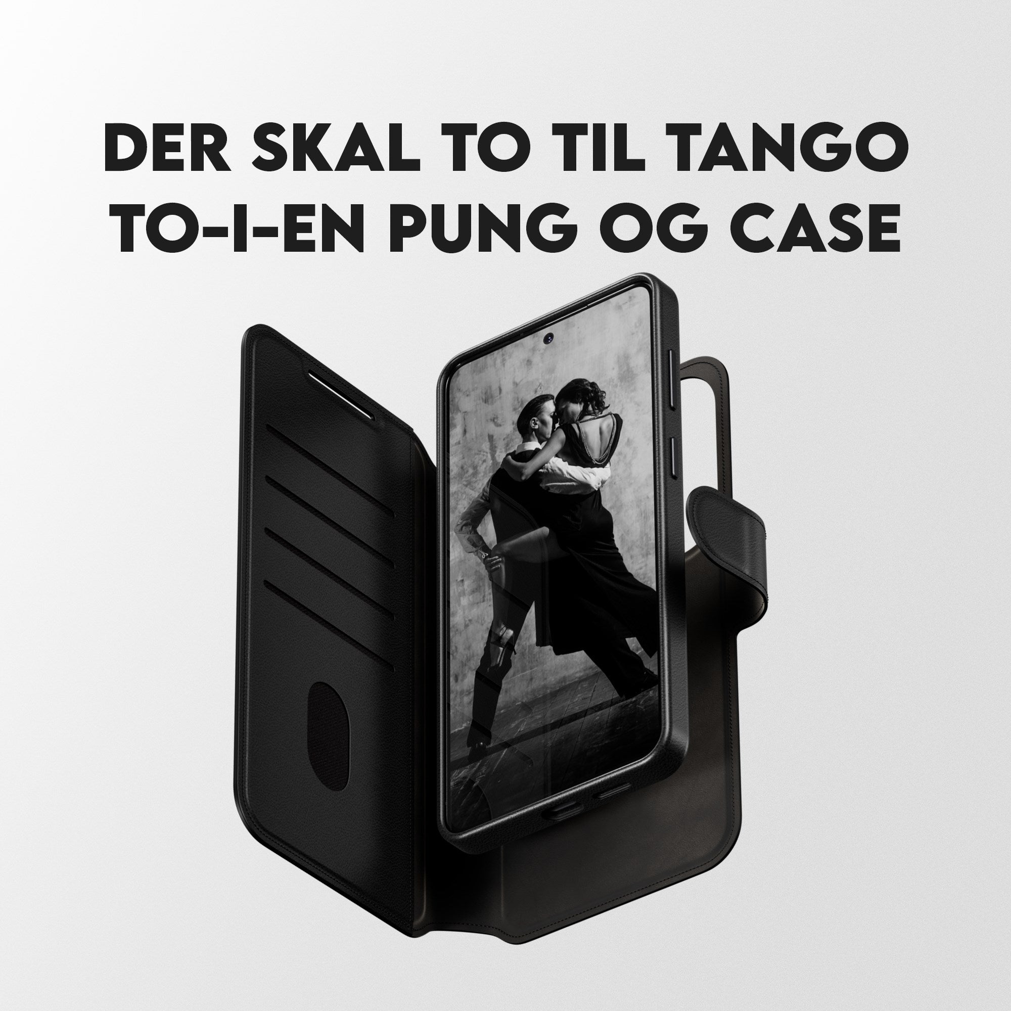 CARE™ by PanzerGlass® Tango 2-in-1 Wallet Case m. Qi Samsung Galaxy S26