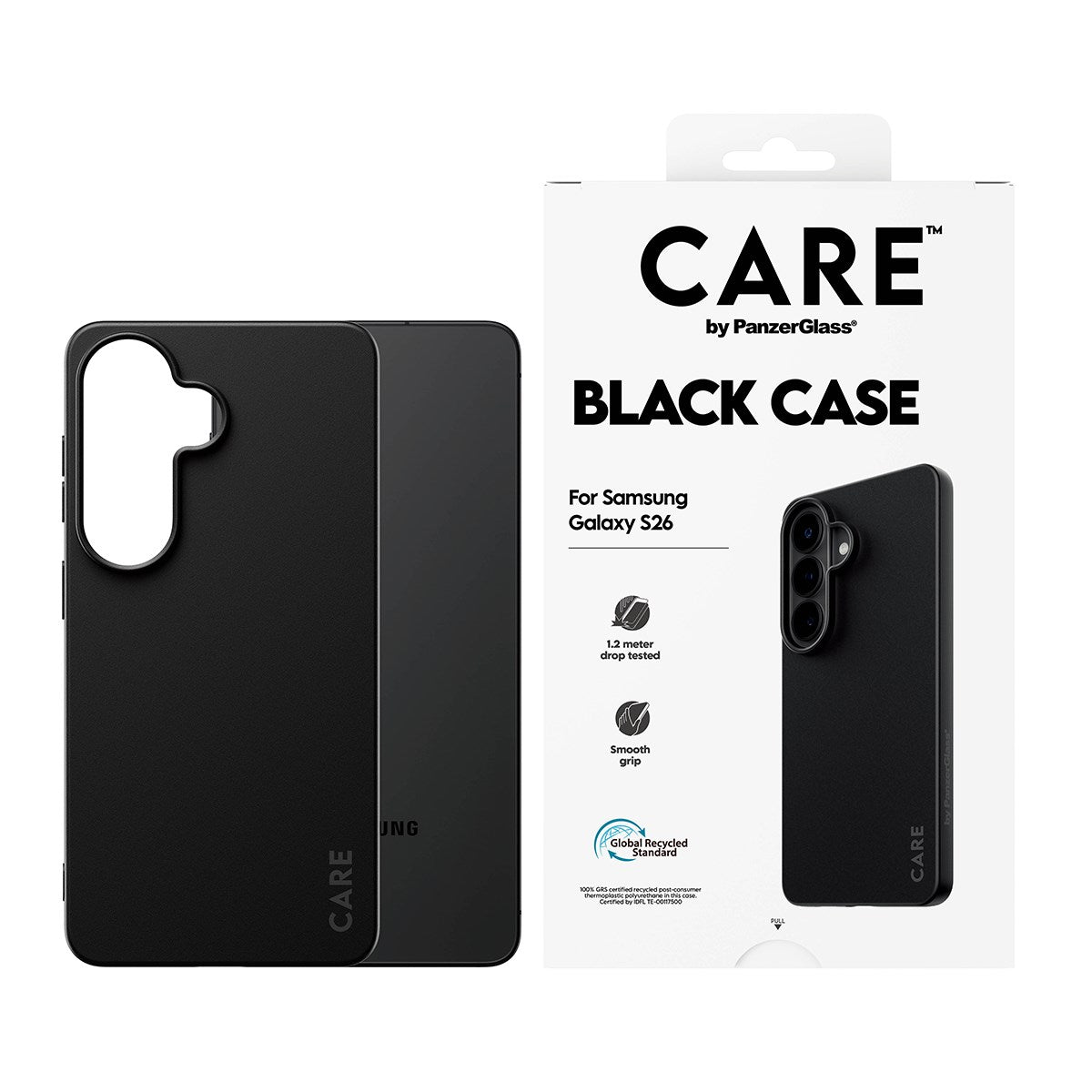 CARE™ by PanzerGlass® TPU Case Sort Samsung Galaxy S26