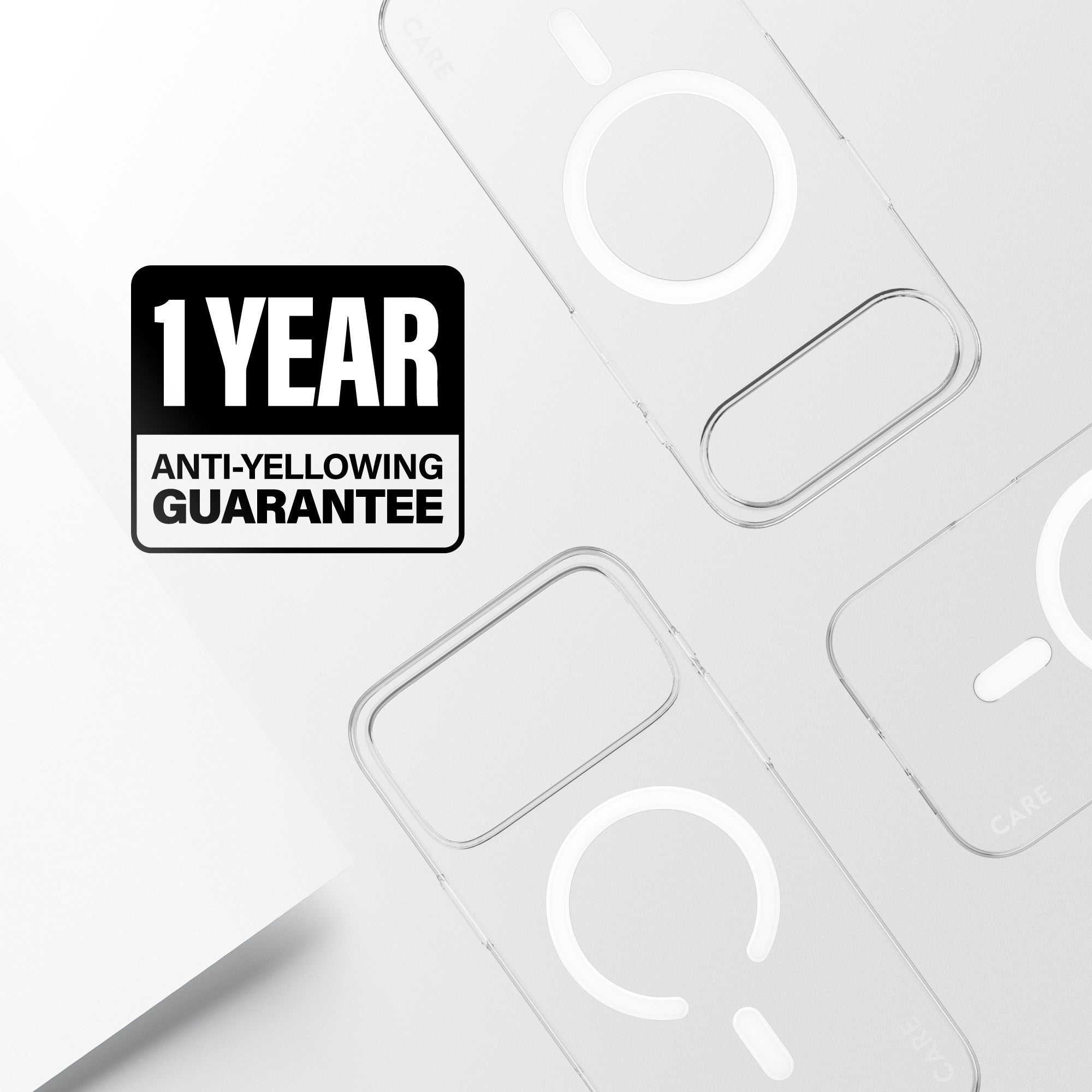 CARE™ by PanzerGlass® SL1M Case Transparent m. MagSafe iPhone Air