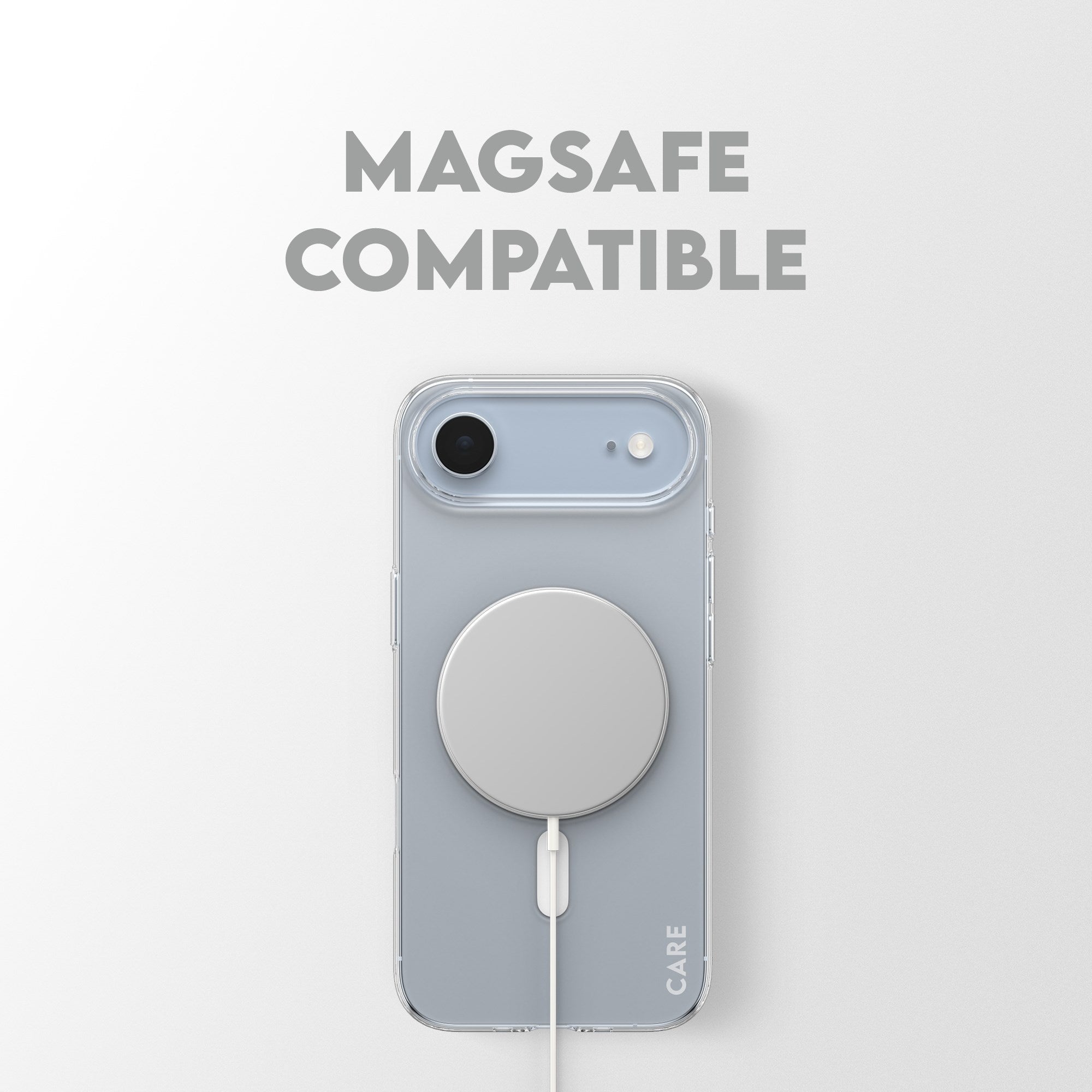 CARE™ by PanzerGlass® SL1M Case Transparent m. MagSafe iPhone Air