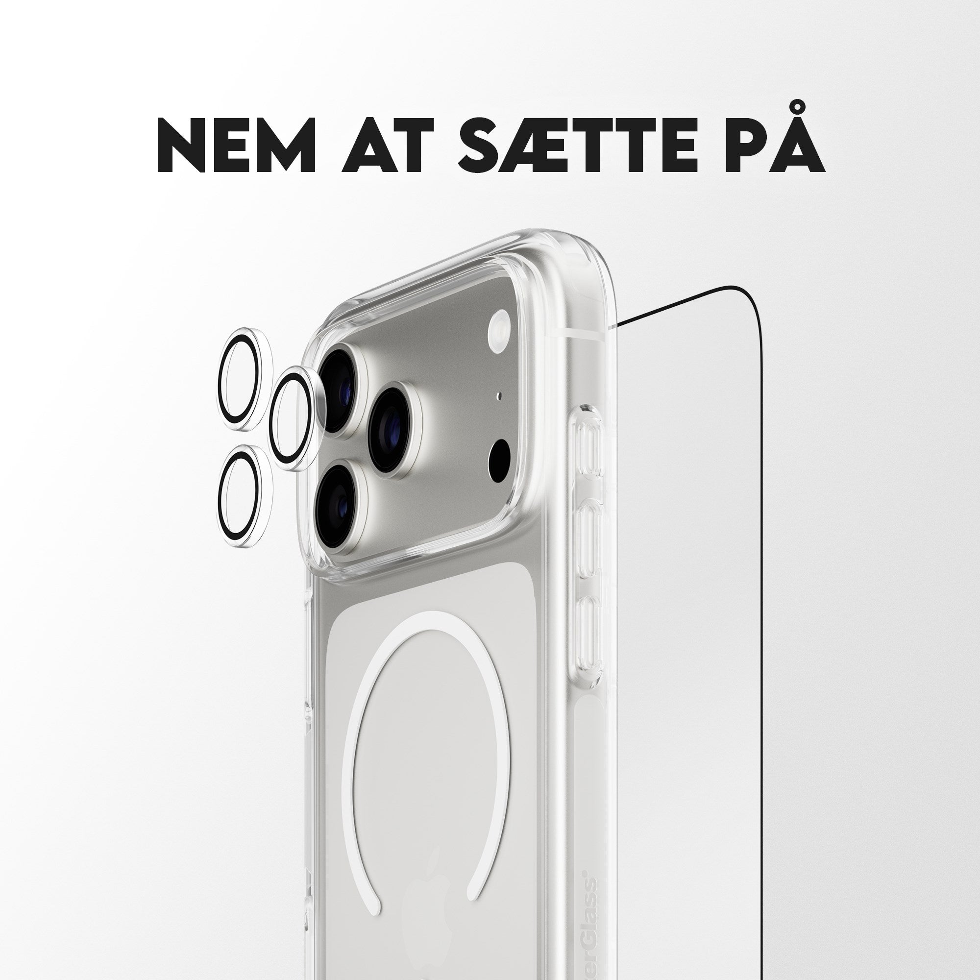 PanzerGlass® | CARE™ by PanzerGlass® 3-in-1 Pakke iPhone 17 Pro Max