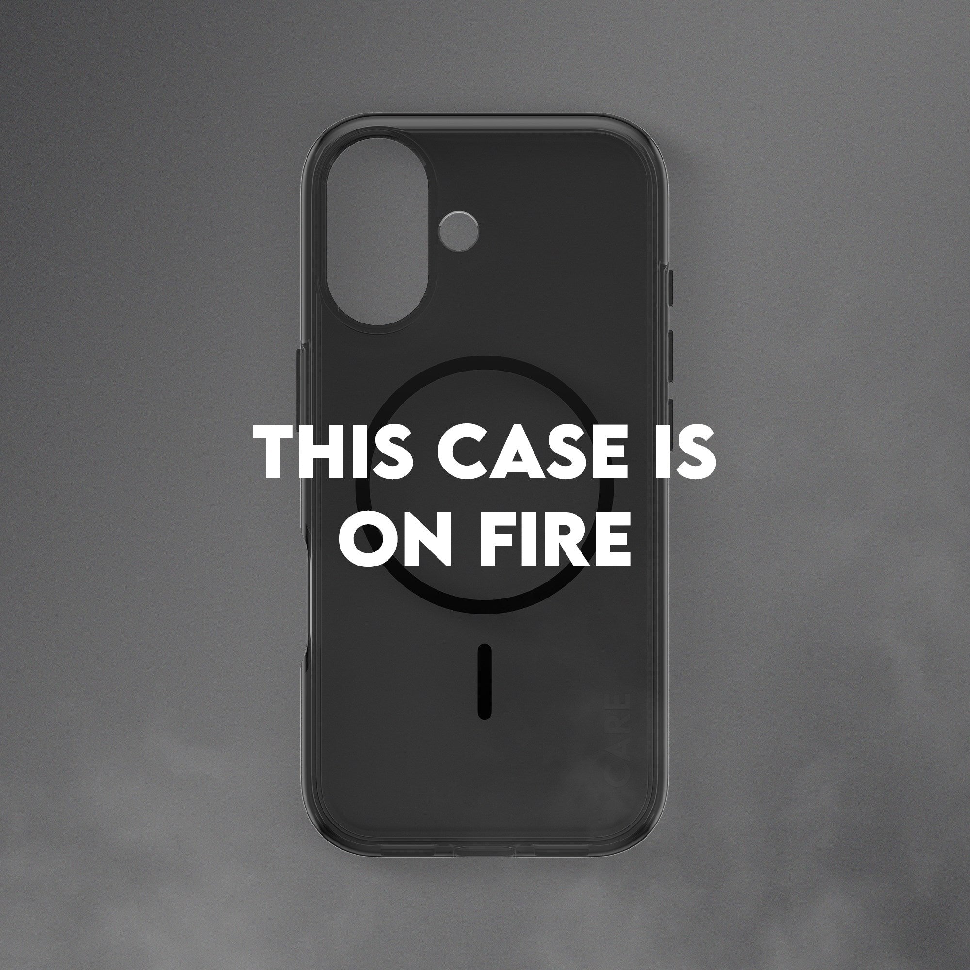 CARE™ by PanzerGlass® Urban Explorer Case Smokey m. Sort MagSafe iPhone 17
