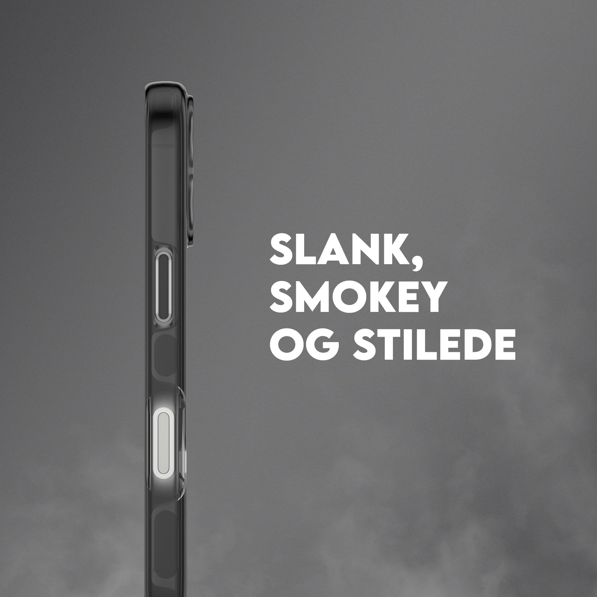 CARE™ by PanzerGlass® Urban Explorer Case Smokey m. Sort MagSafe iPhone 17