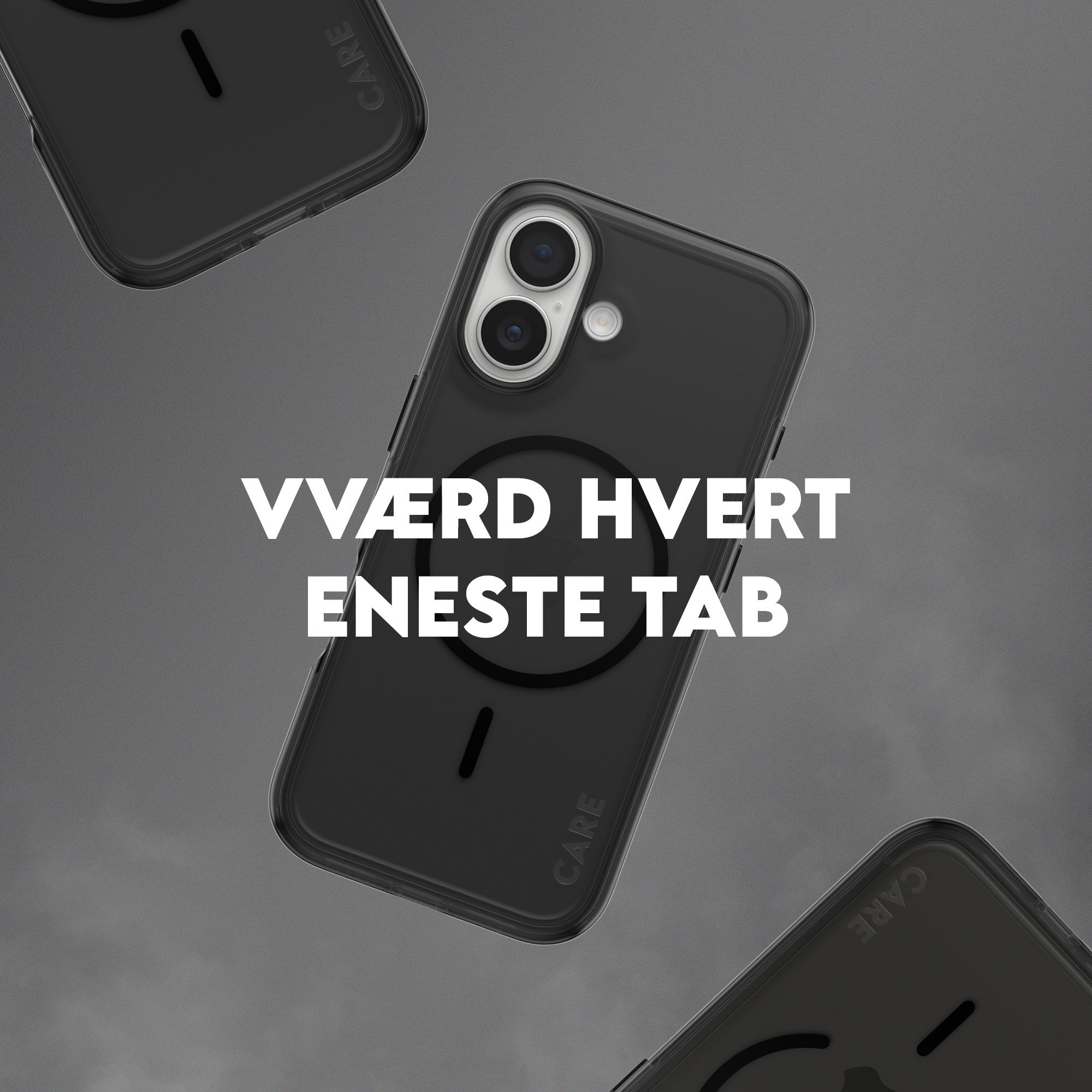 CARE™ by PanzerGlass® Urban Explorer Case Smokey m. Sort MagSafe iPhone 17