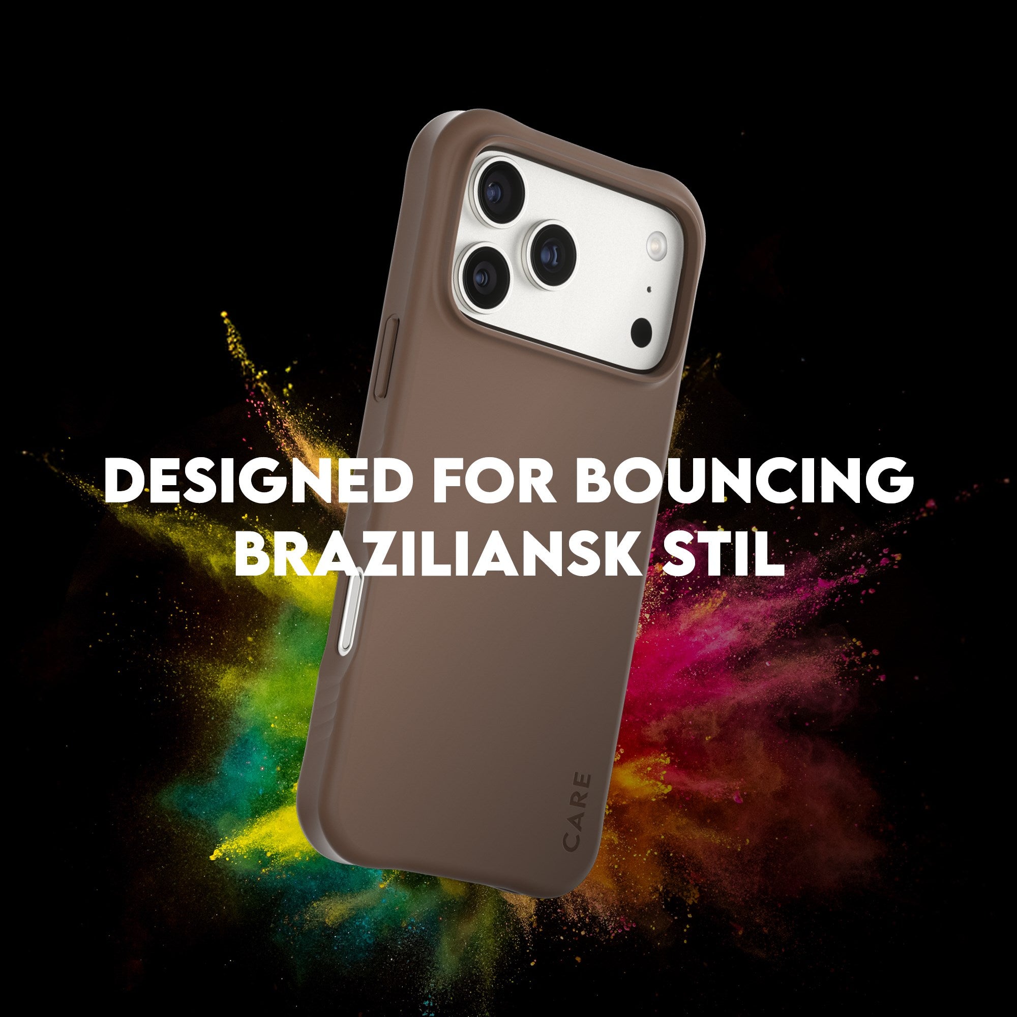 CARE™ by PanzerGlass® Samba Case Espresso m. MagSafe iPhone 17 Pro Max