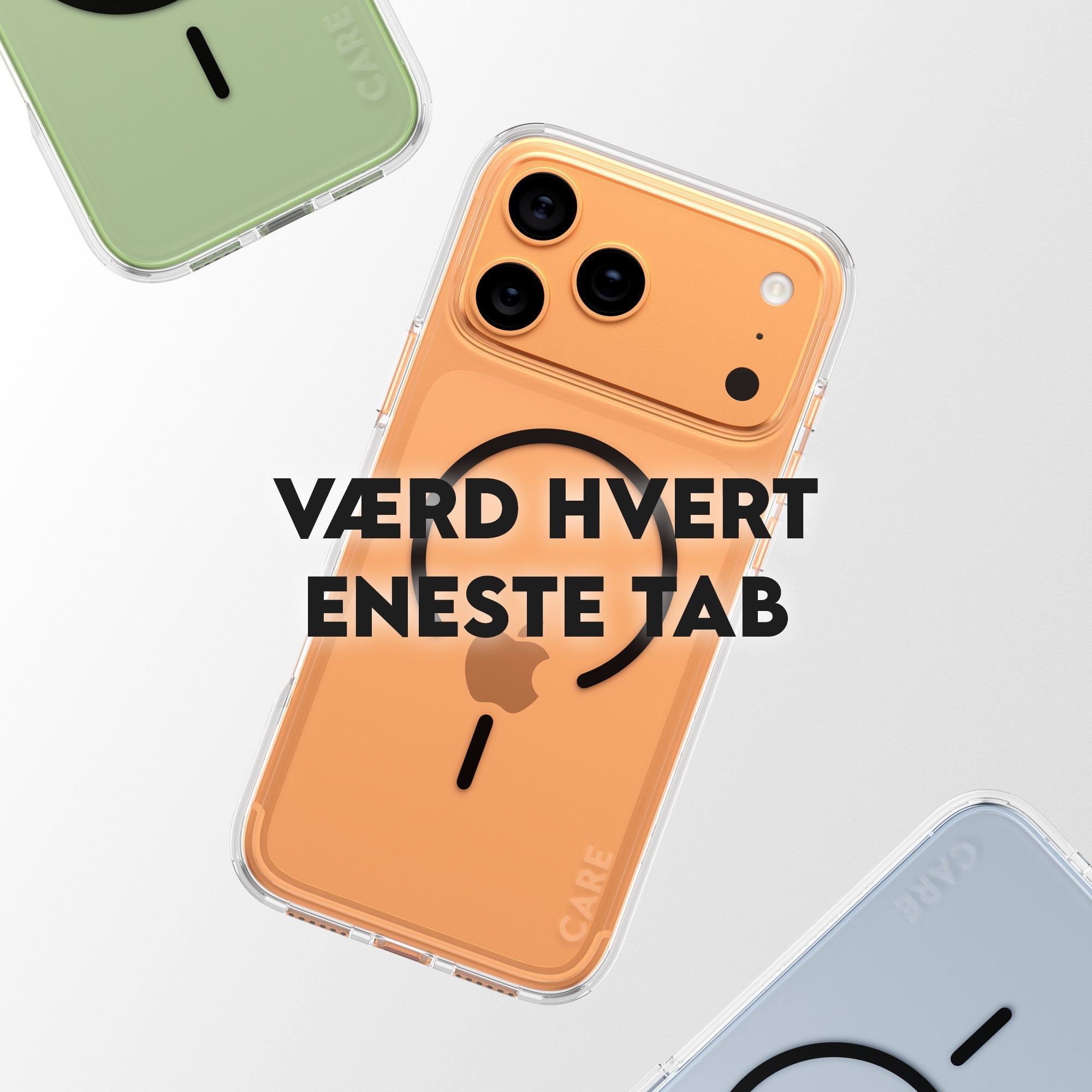 CARE™ by PanzerGlass® Urban Explorer Case Transparent m. Sort MagSafe iPhone 17 Pro Max