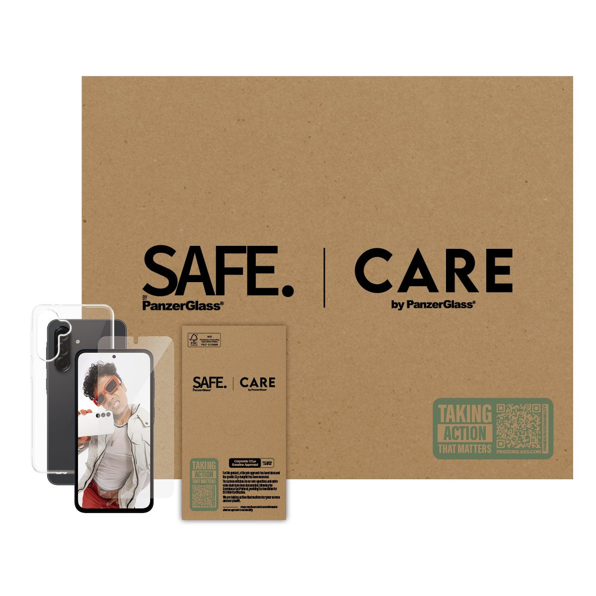CARE by PanzerGlass® 2-in-1 Pakke Samsung Galaxy A36 5G