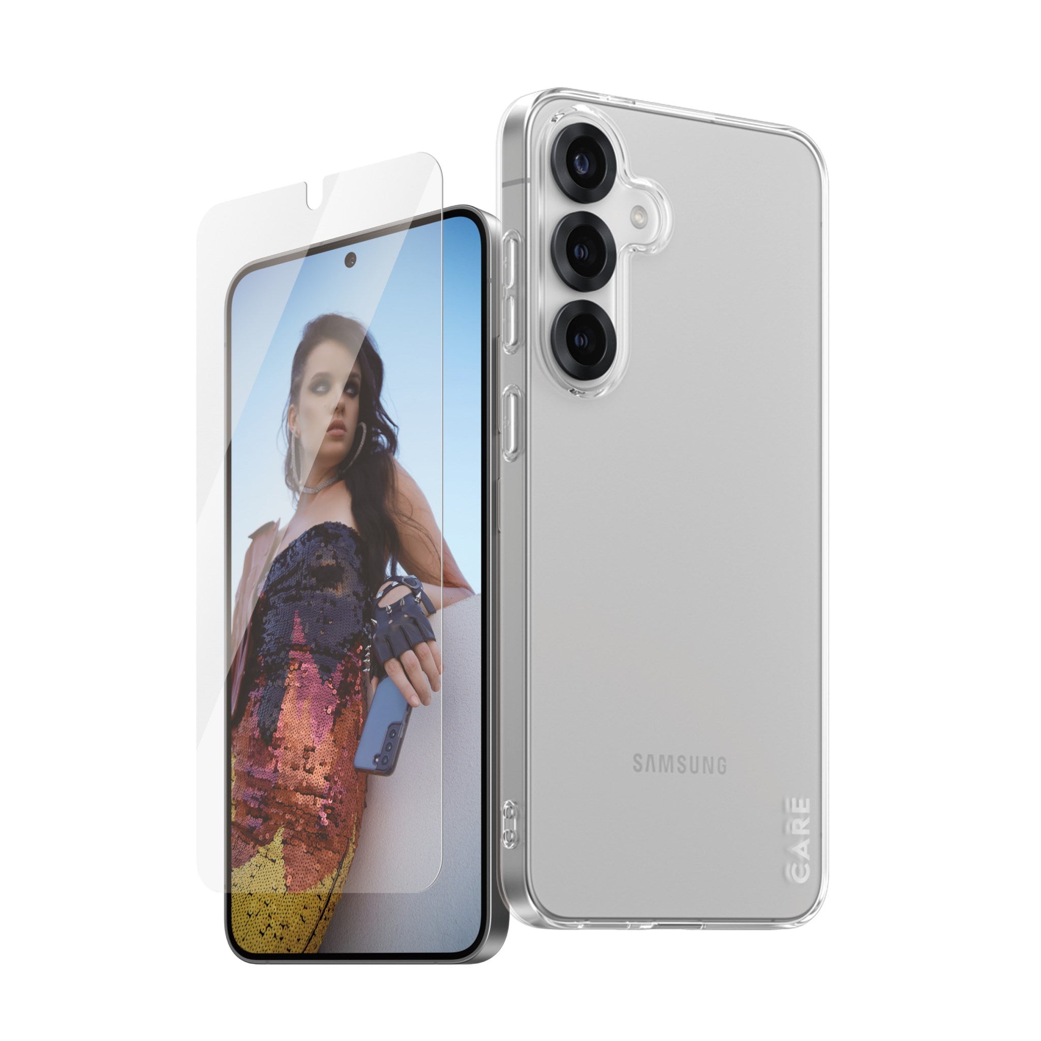 CARE by PanzerGlass® 2-in-1 Pakke Samsung Galaxy S25+