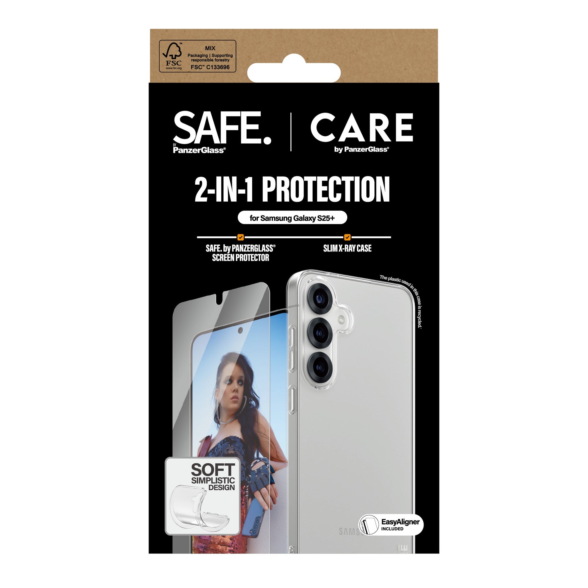 CARE by PanzerGlass® 2-in-1 Pakke Samsung Galaxy S25+