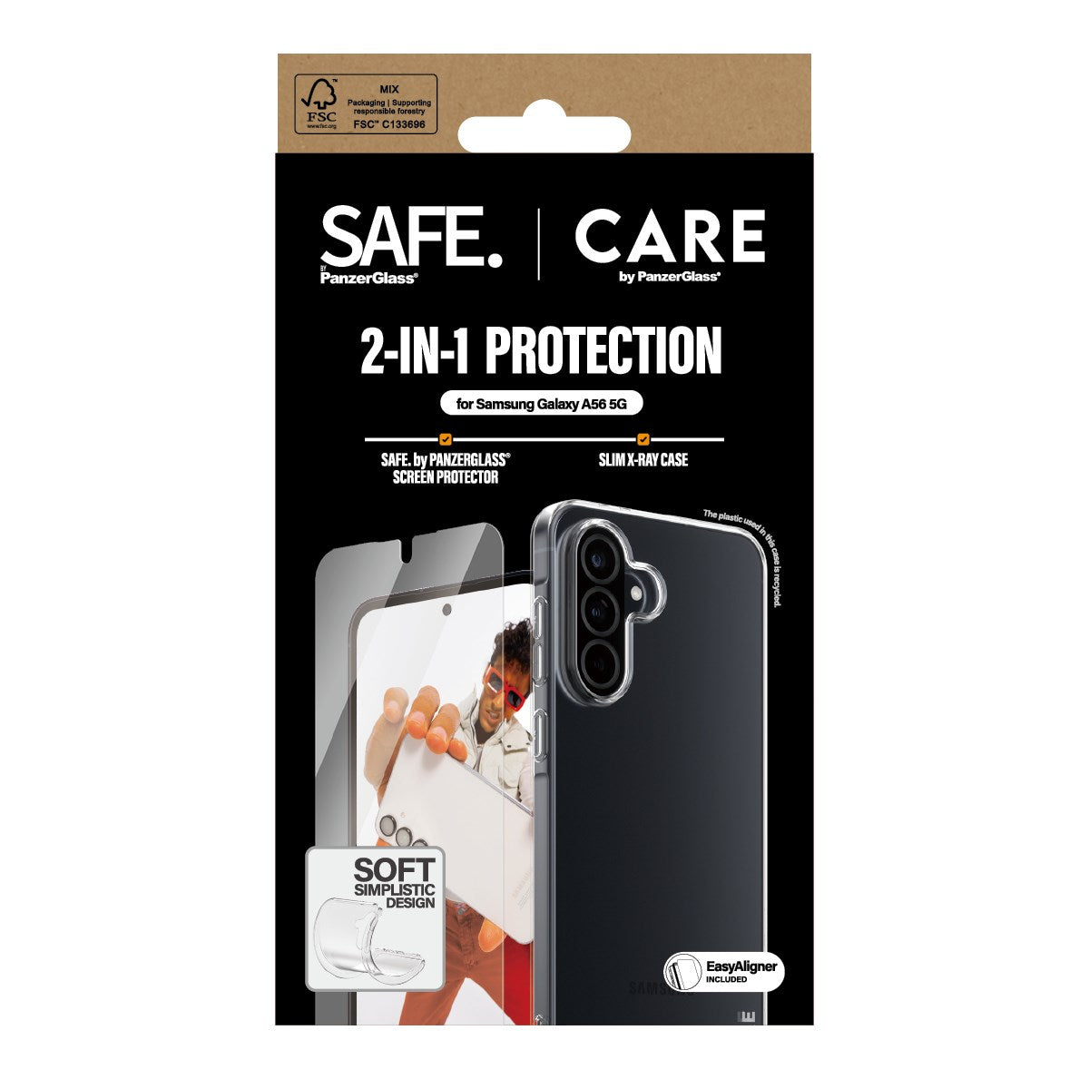 CARE by PanzerGlass® 2-in-1 Pakke Samsung Galaxy A56 5G