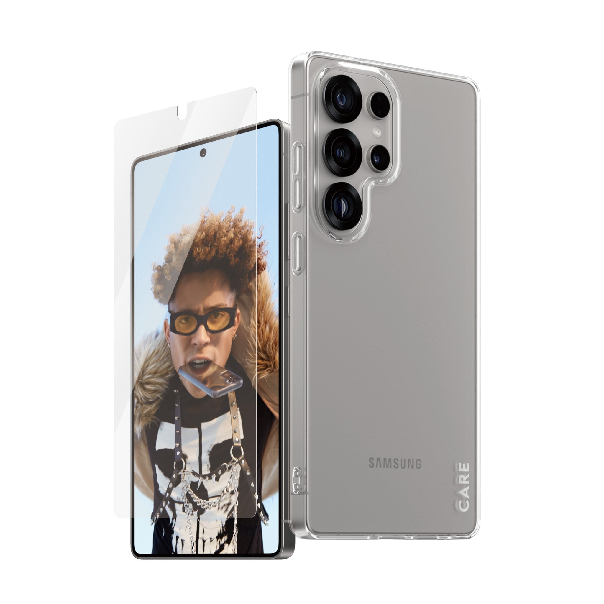 CARE by PanzerGlass® 2-in-1 Pakke Samsung Galaxy S25 Ultra