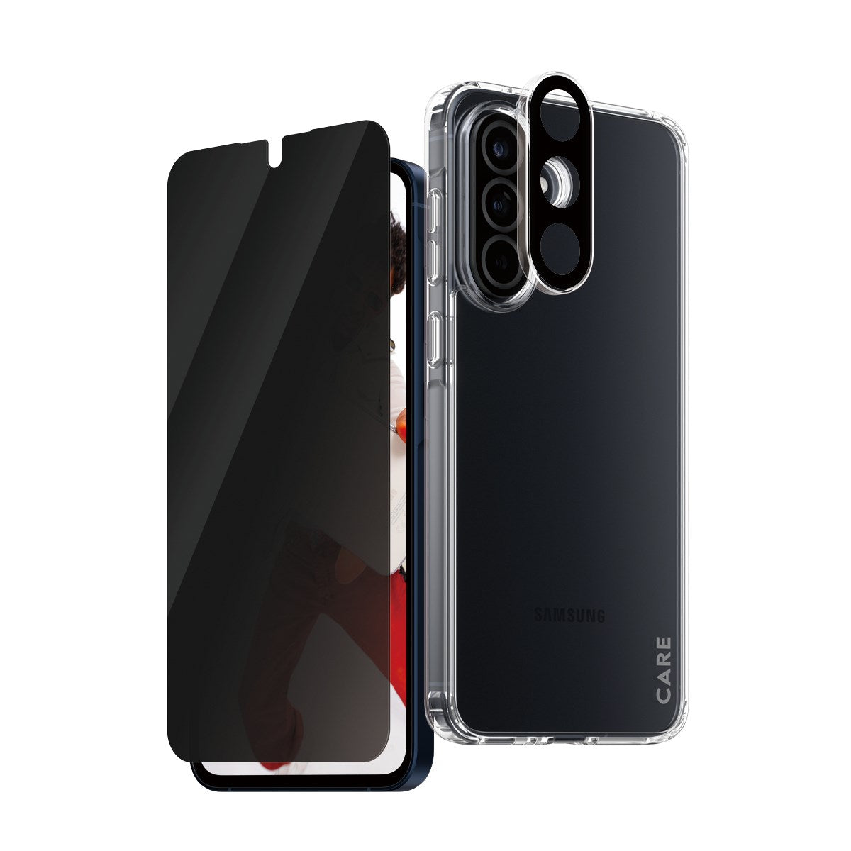 PanzerGlass® | CARE by PanzerGlass® Urban Combat 3-in-1 Privacy Pakke Samsung Galaxy A56 5G