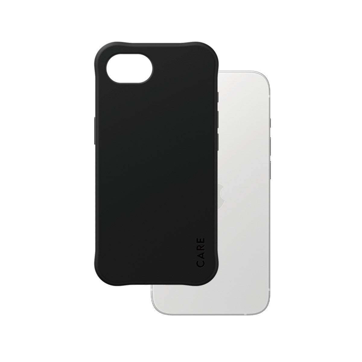 CARE by PanzerGlass® Samba Case Sort m. Qi Compatible iPhone 16e