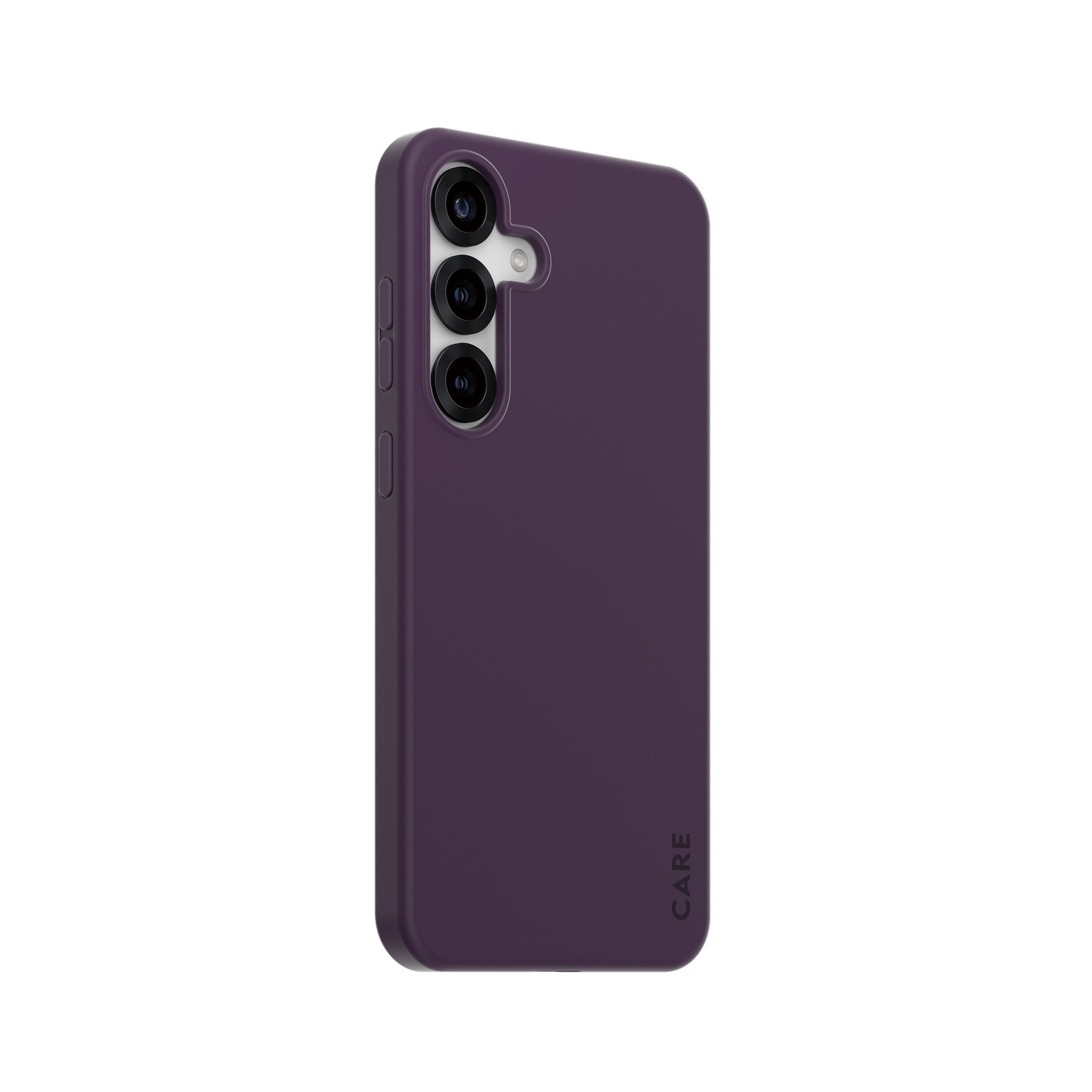 CARE by PanzerGlass® Case Plum Purple m. Qi Compatible Samsung Galaxy S25+