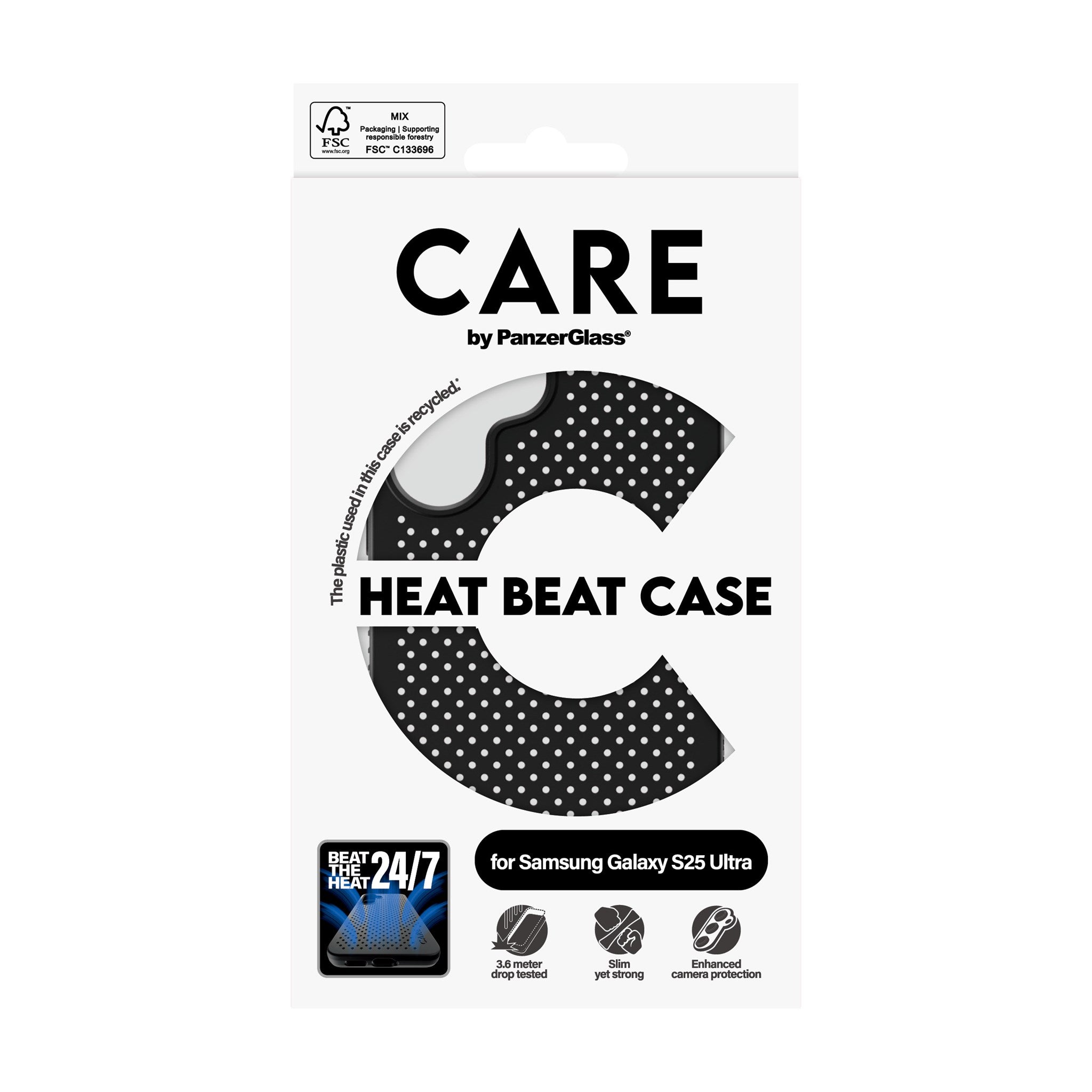 CARE by PanzerGlass® Case Heat Beat Samsung Galaxy S25 Ultra
