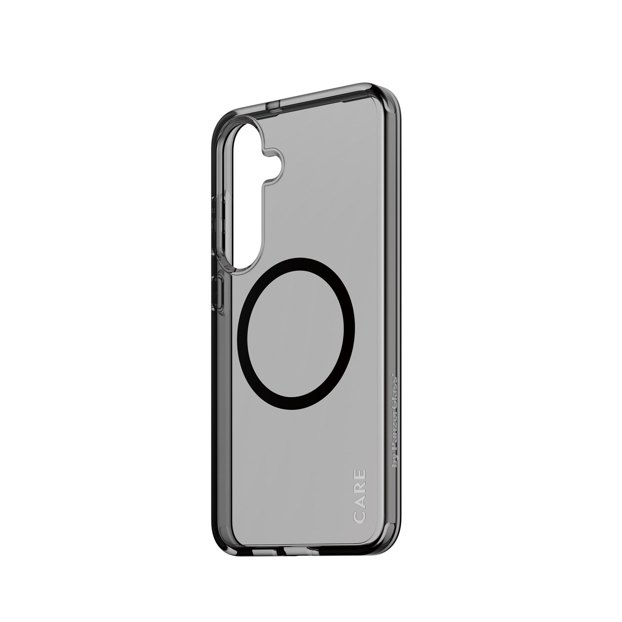 CARE by PanzerGlass® Urban Combat Case Smokey m. Sort Qi Compatible Samsung Galaxy S25+