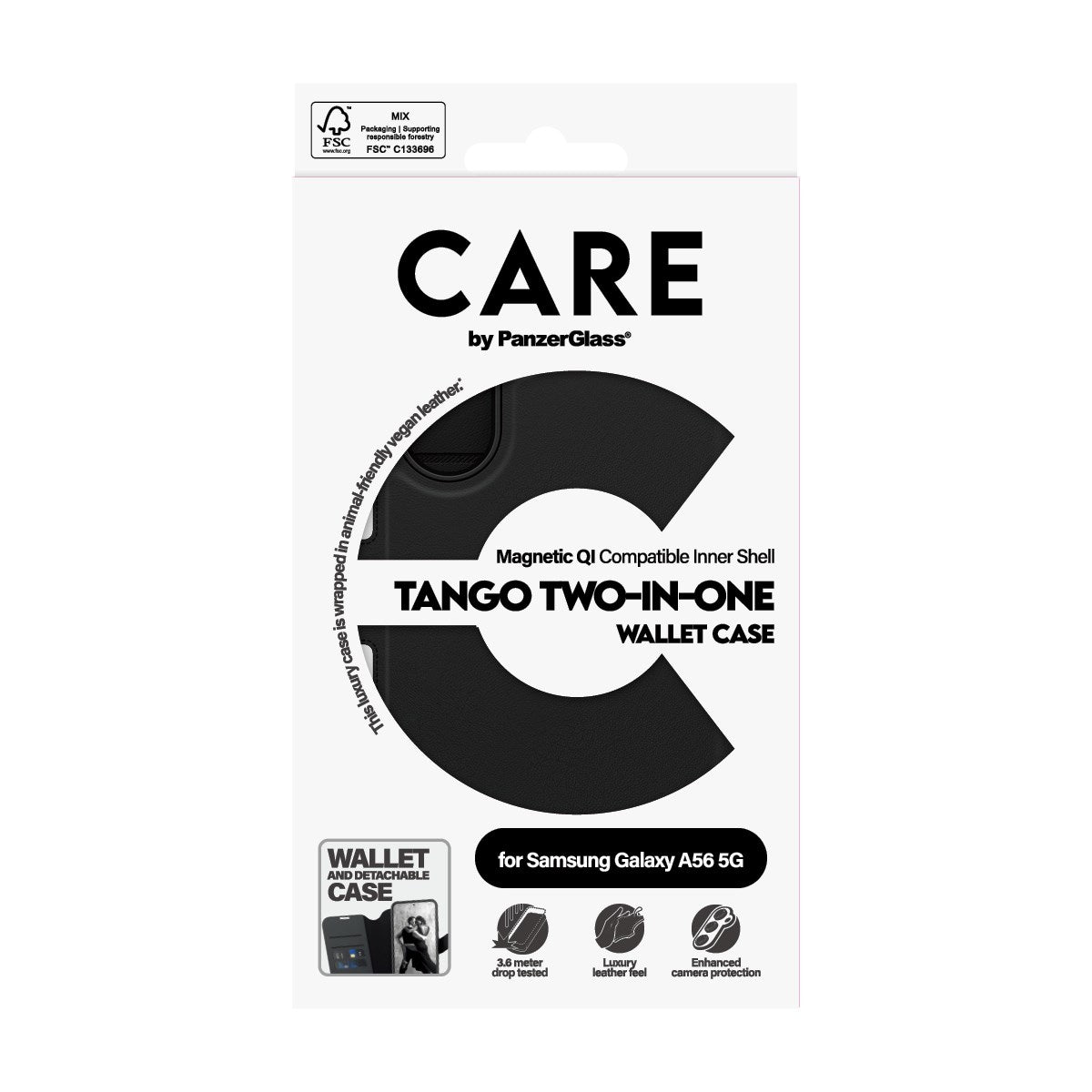 CARE™ by PanzerGlass® Tango 2-in-1 Wallet Case Samsung Galaxy A56 5G