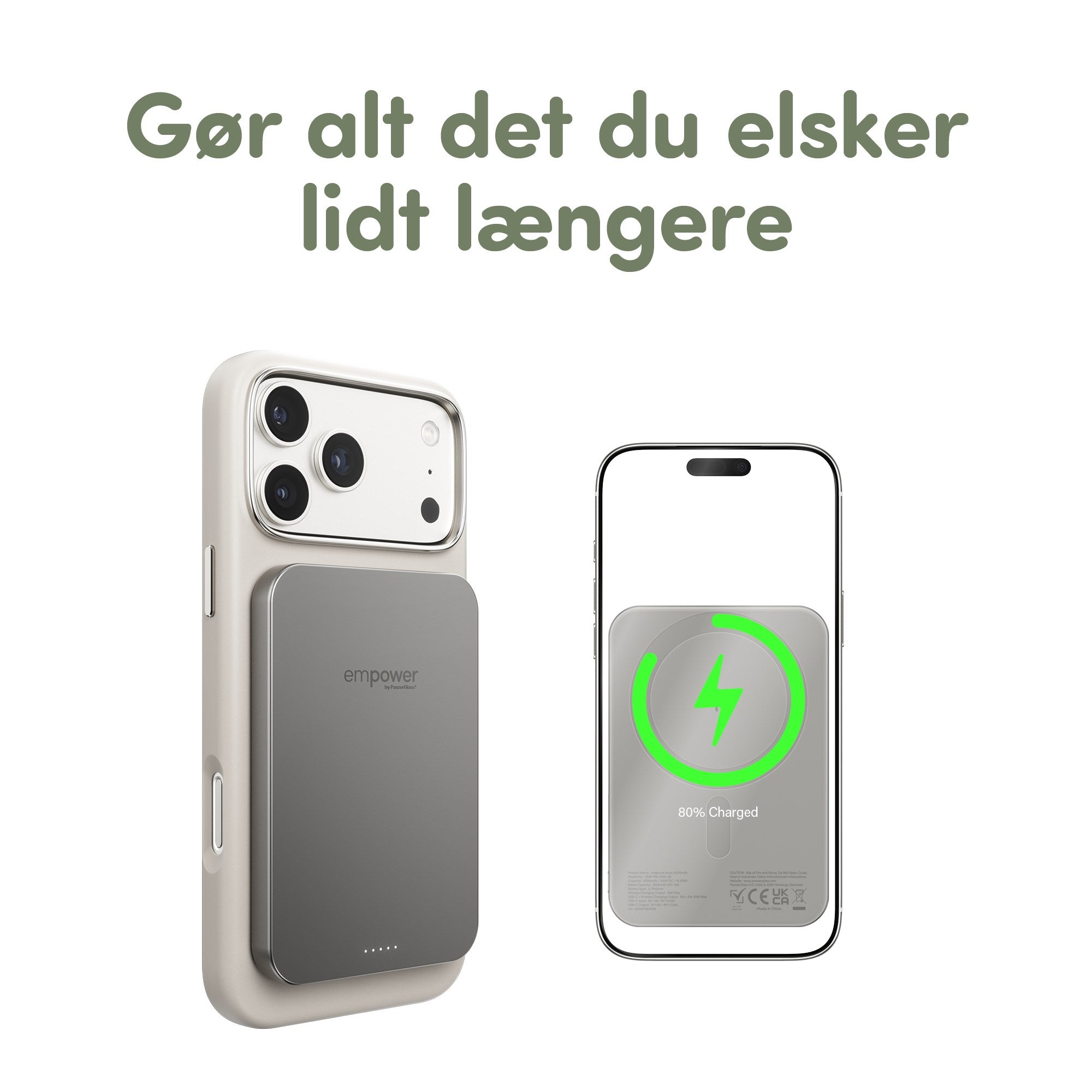 empower™ by PanzerGlass® empower™ Bank | 5000mAh | Titanium