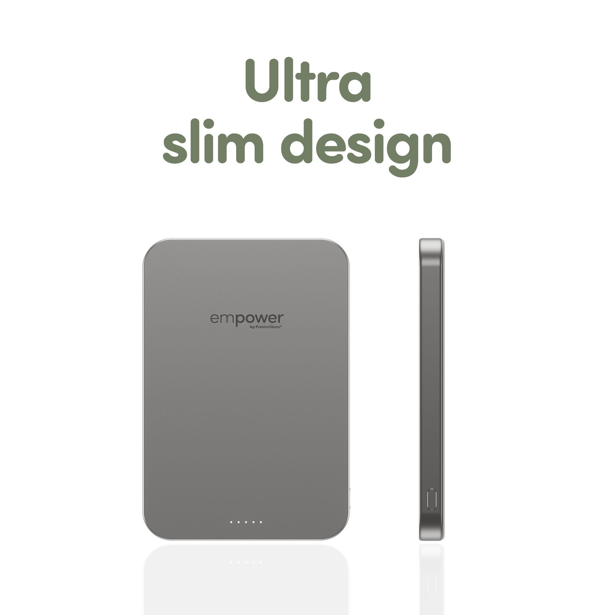 empower™ by PanzerGlass® empower™ Bank | 5000mAh | Titanium