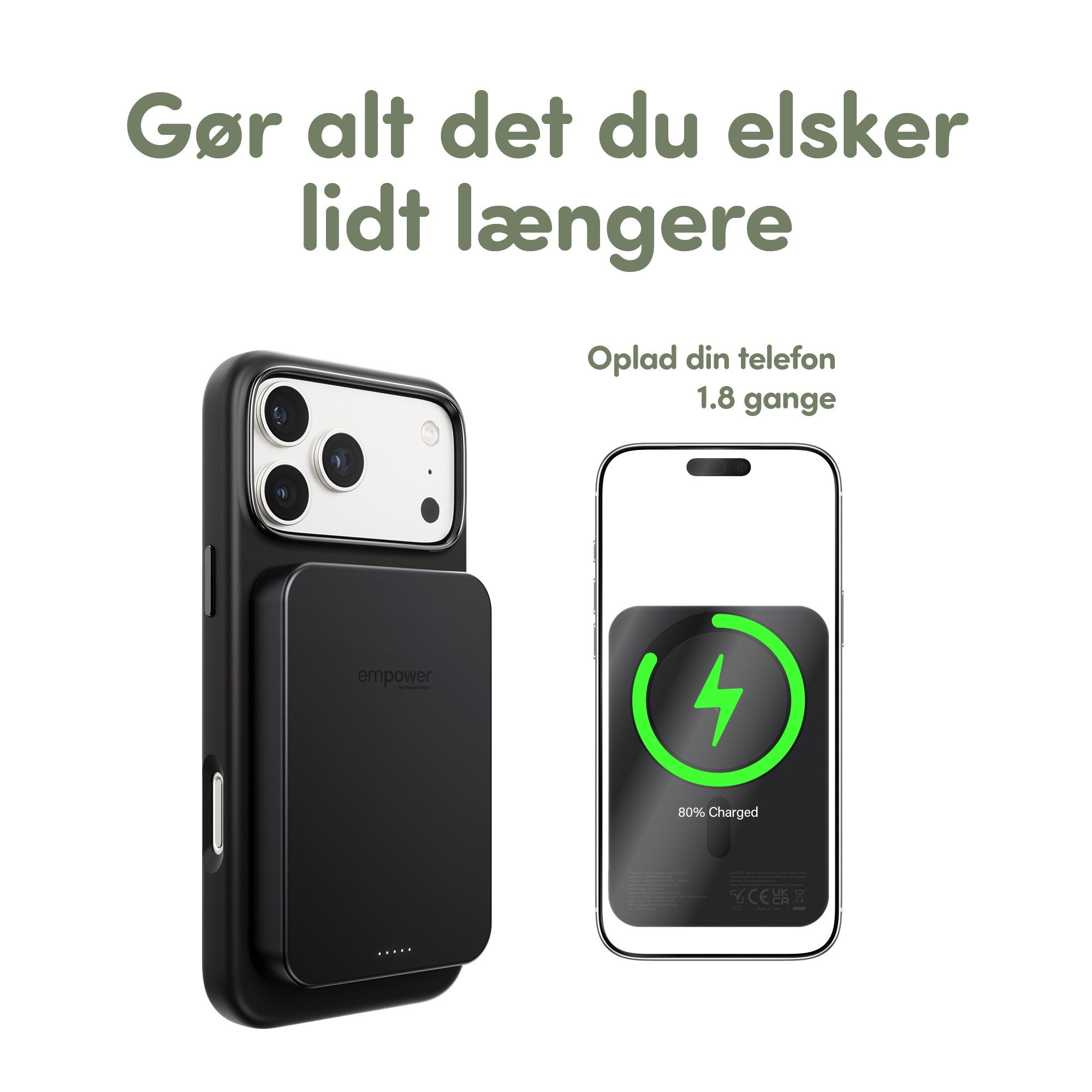 empower™ by PanzerGlass® empower™ Bank | 10000mAh | Space Black