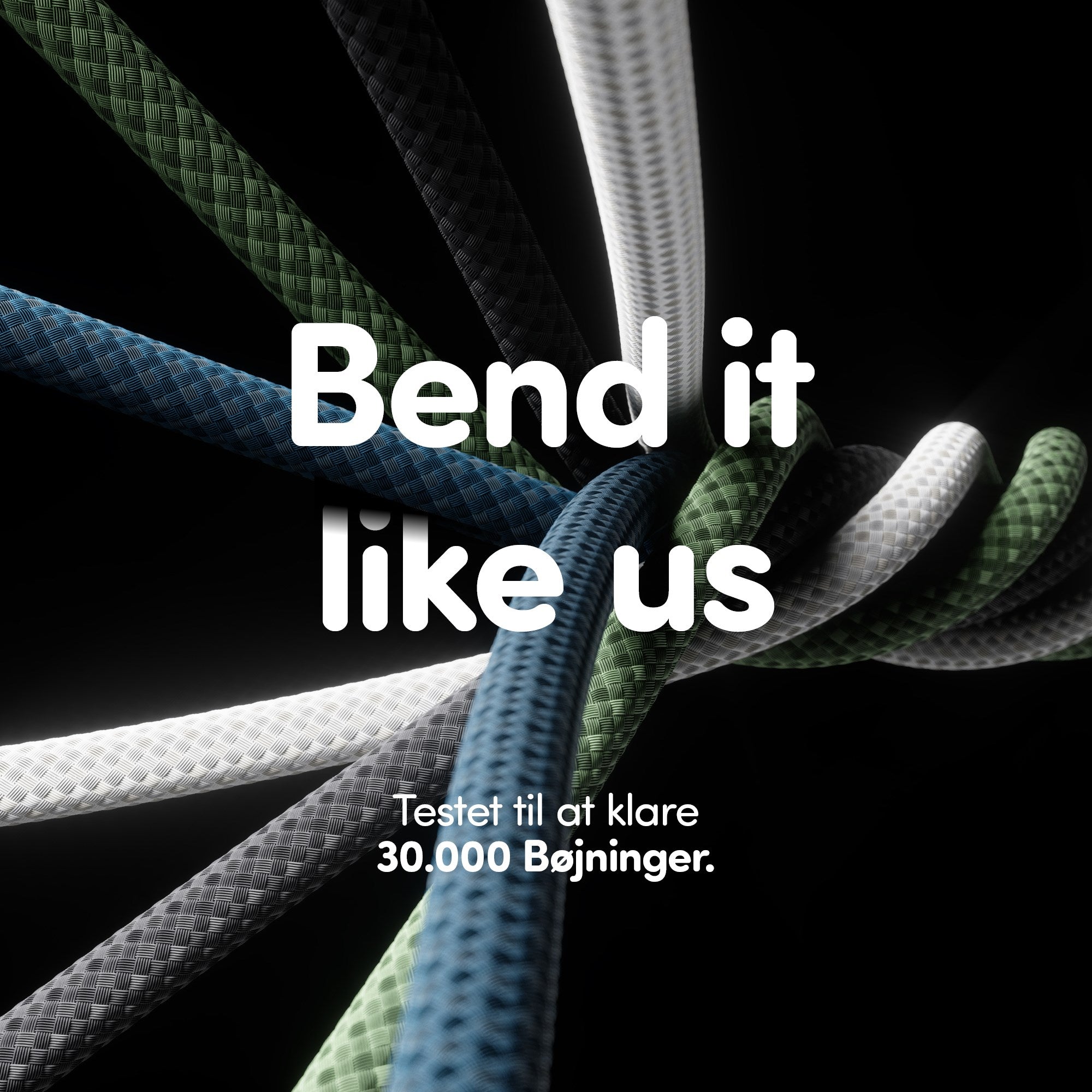 empower™ by PanzerGlass® Racing 240W USB-C to USB-C Kabel | USB 2.0 | 2M | Silver White