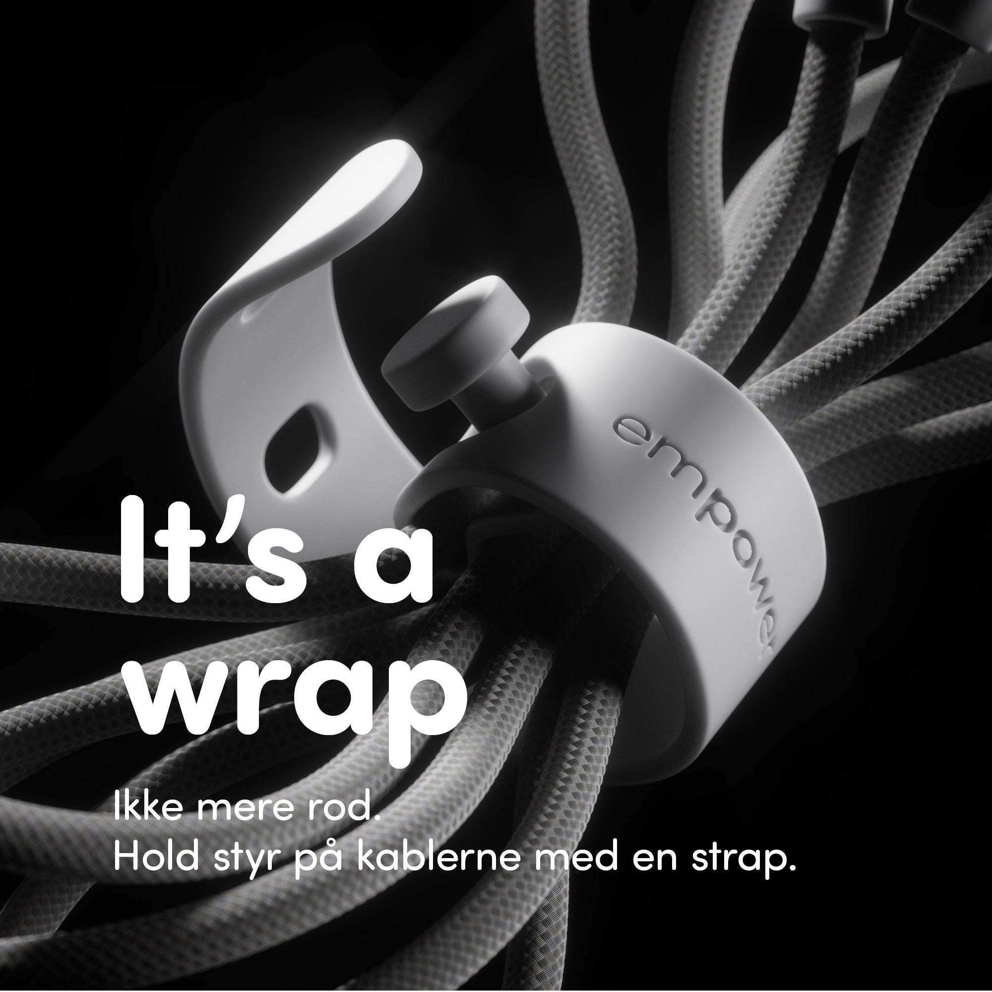 empower™ by PanzerGlass® Racing 60W USB-C to USB-C Kabel | USB 2.0 | 2M | Space Black