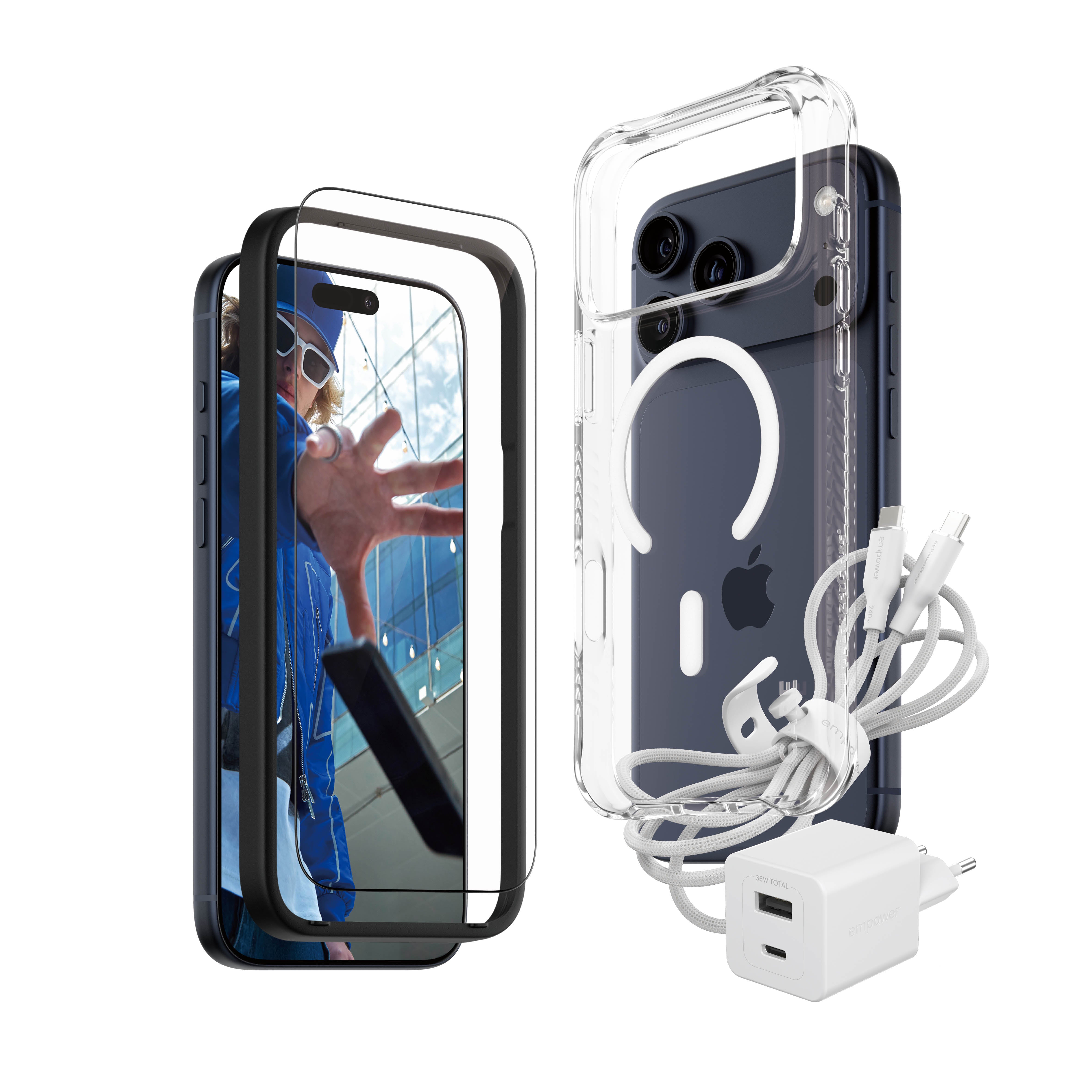 PanzerGlass® Essential Bundle iPhone 17 pro max