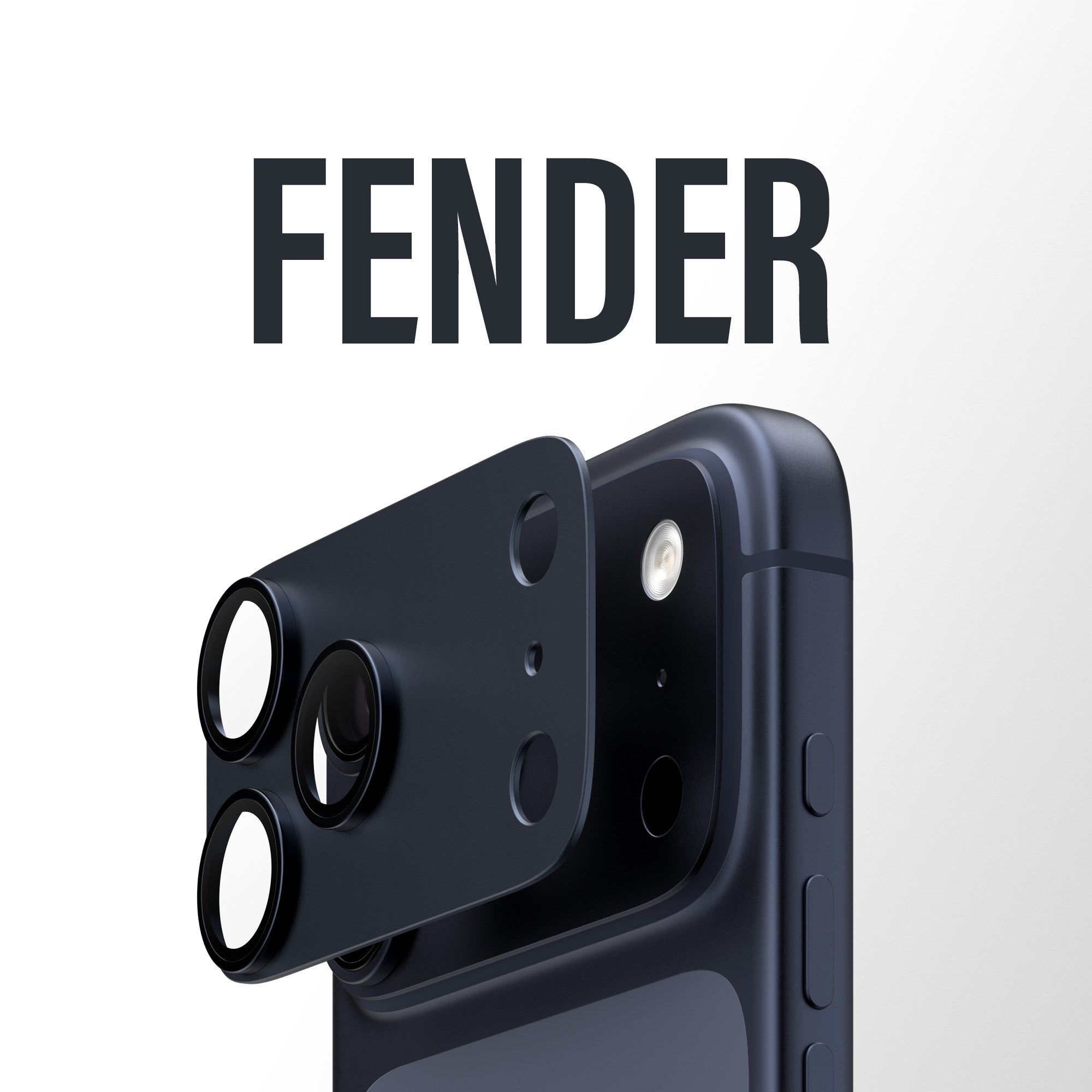 PanzerGlass® Fender Kamerabeskytter Dybblå iPhone 17 Pro Max