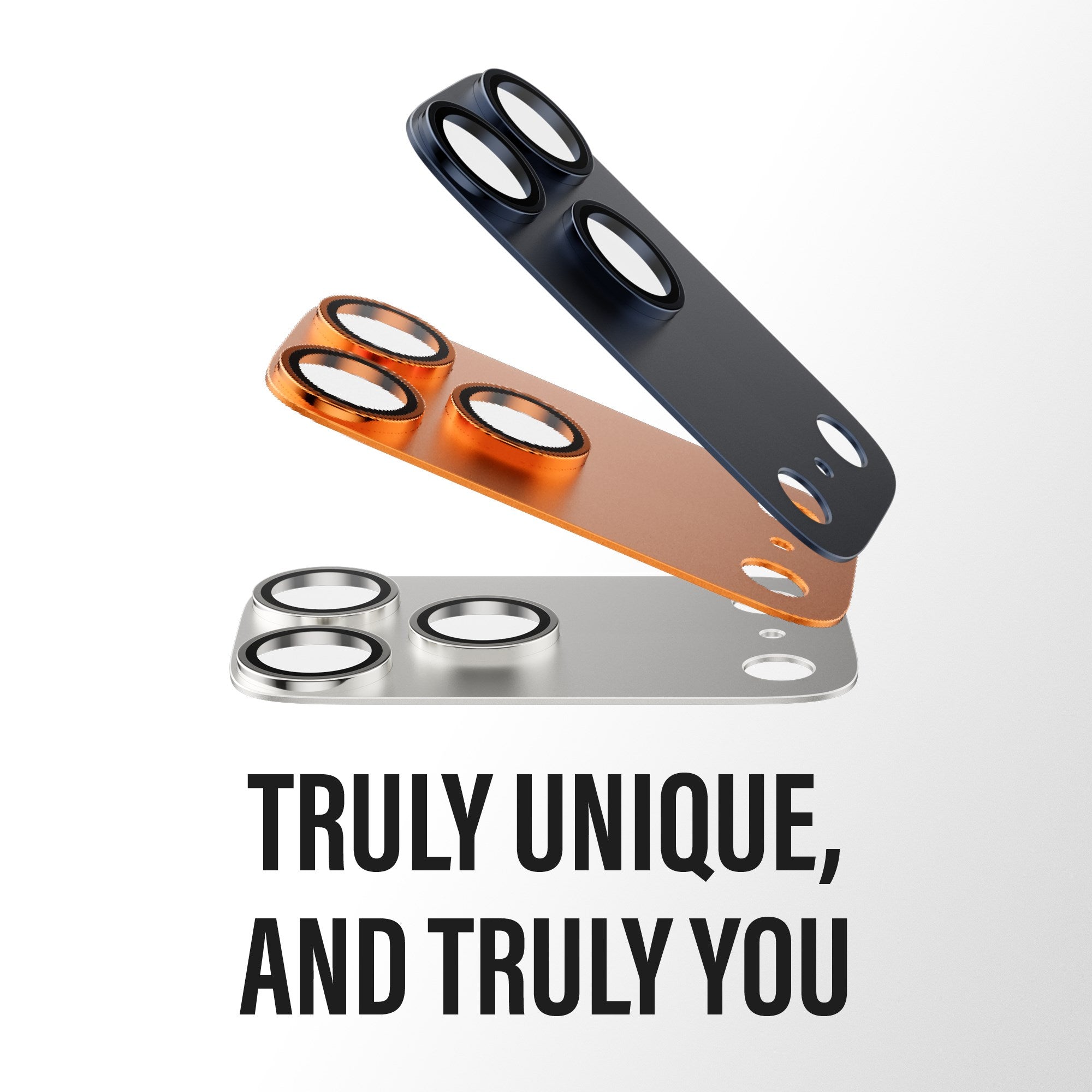 PanzerGlass® Fender Kamerabeskytter Sølv iPhone 17 Pro Max