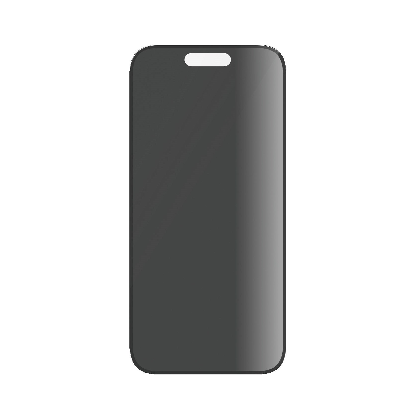 PanzerGlass® Privacy Skærmbeskyttelse iPhone 15 | Ultra-Wide Fit m. EasyAligner