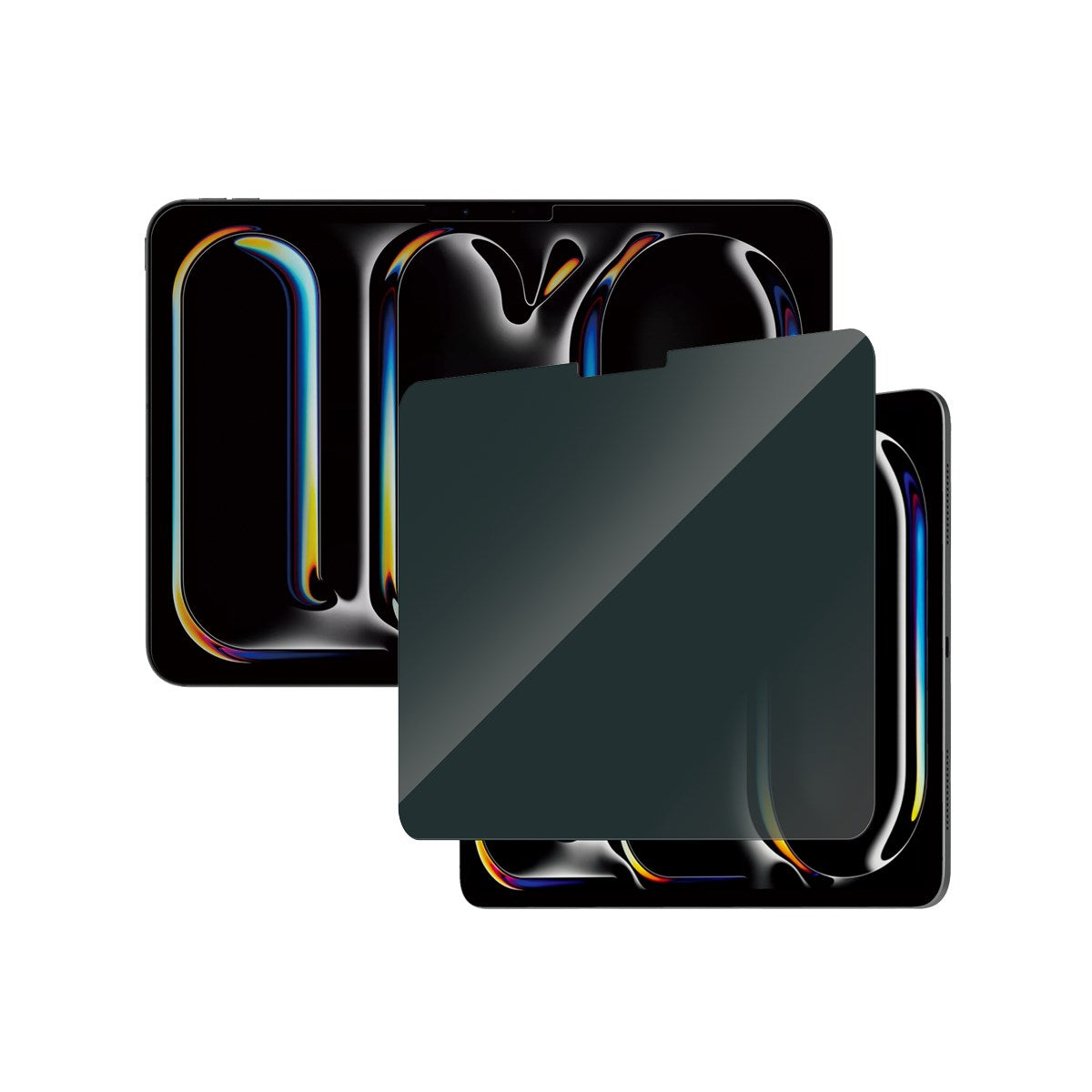 PanzerGlass® 2-Way Privacy Skærmbeskyttelse PanzerGlass® iPad Pro 11'' (2024-2025) | Ultra-Wide Fit