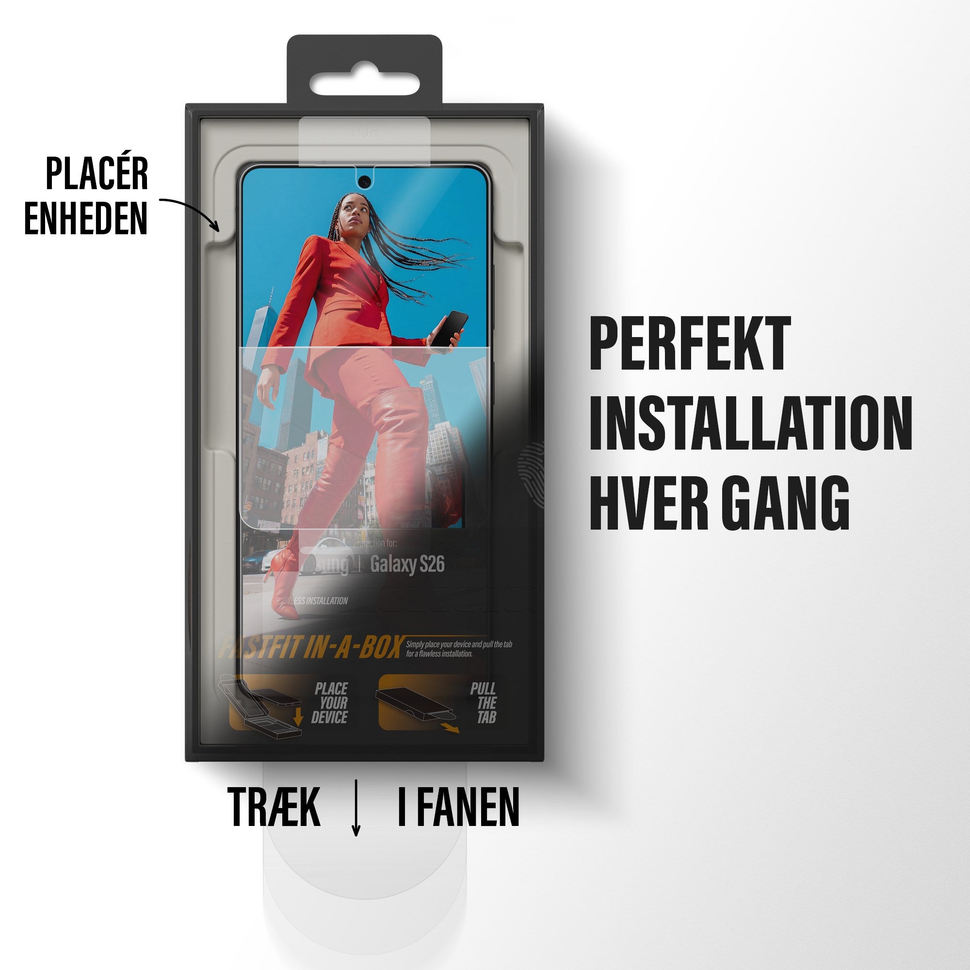 PanzerGlass® Skærmbeskyttelse Samsung Galaxy S26 | Ultra-Wide Fit m. FASTFIT IN-A-BOX