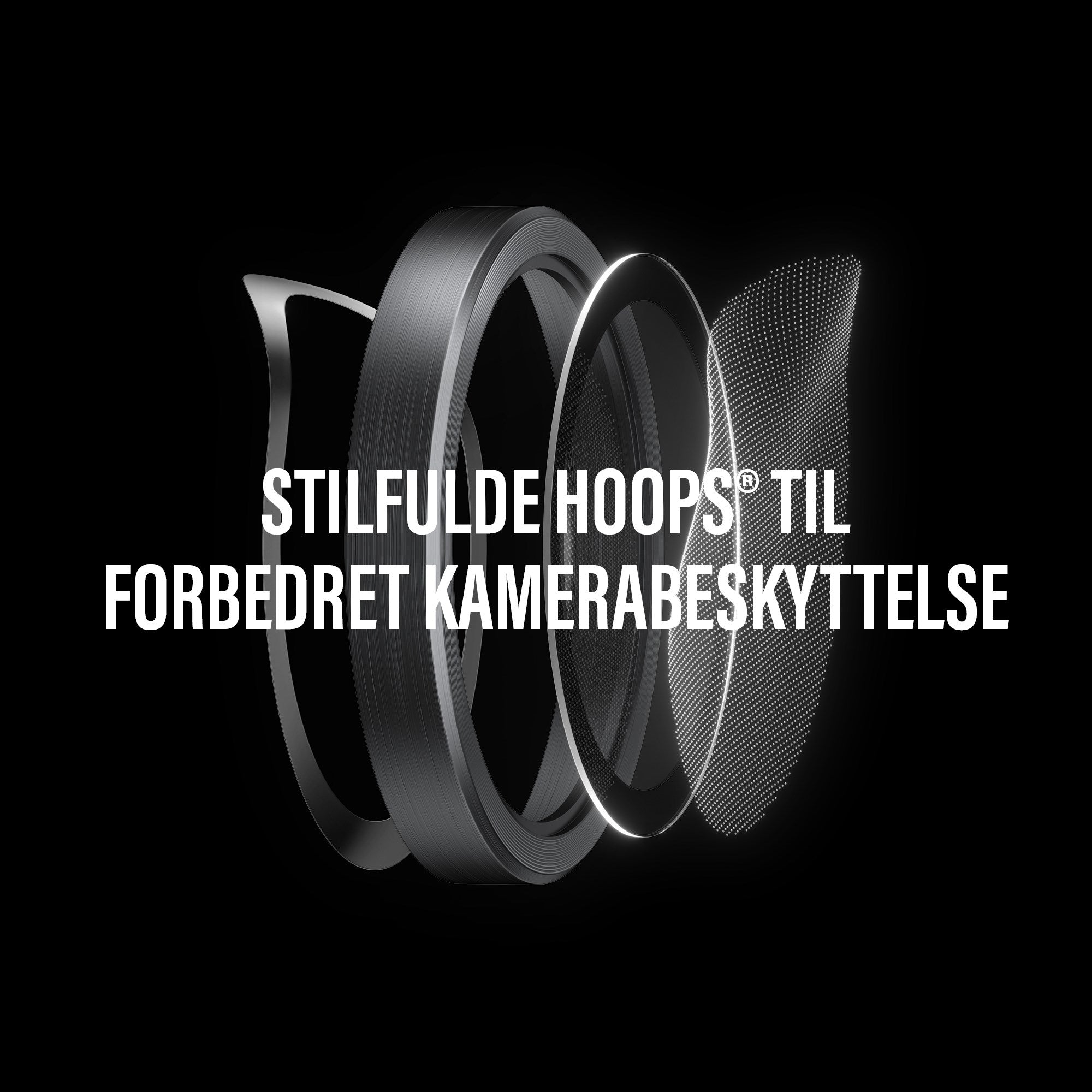 PanzerGlass® Hoops® Kameralinsebeskytter Sort Samsung Galaxy S26 | S26+