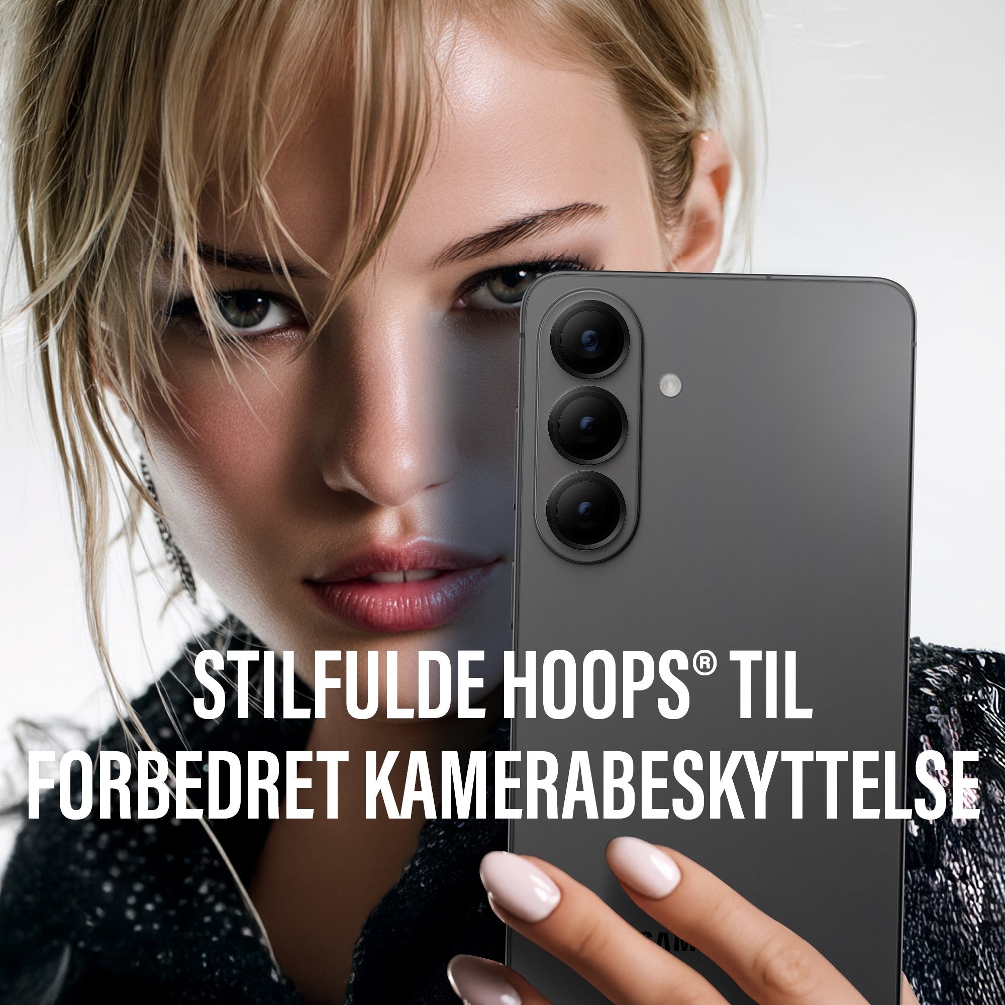 PanzerGlass® Hoops® Kameralinsebeskytter Sort Samsung Galaxy S26 | S26+