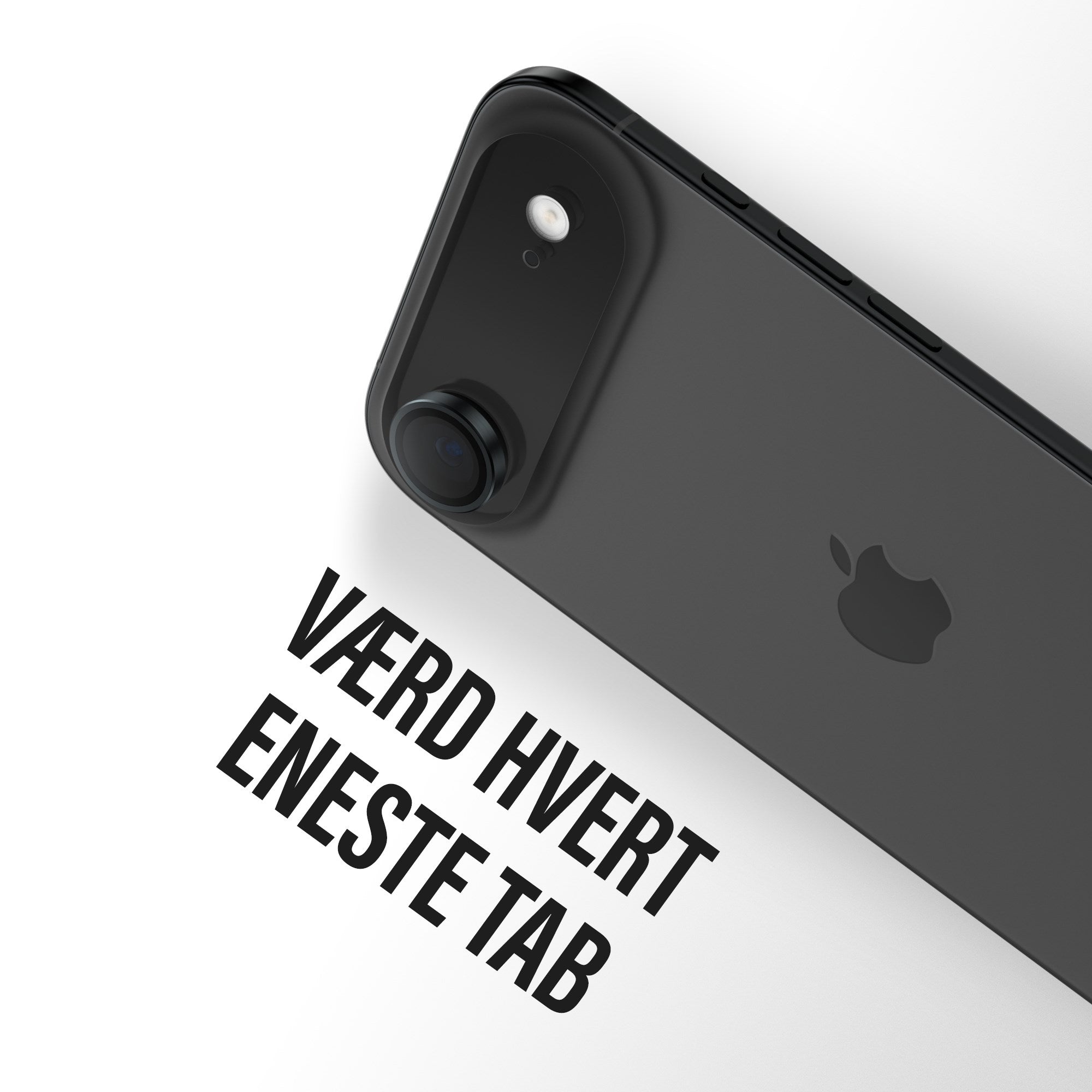 PanzerGlass® Hoops® Kameralinsebeskytter Sort iPhone Air