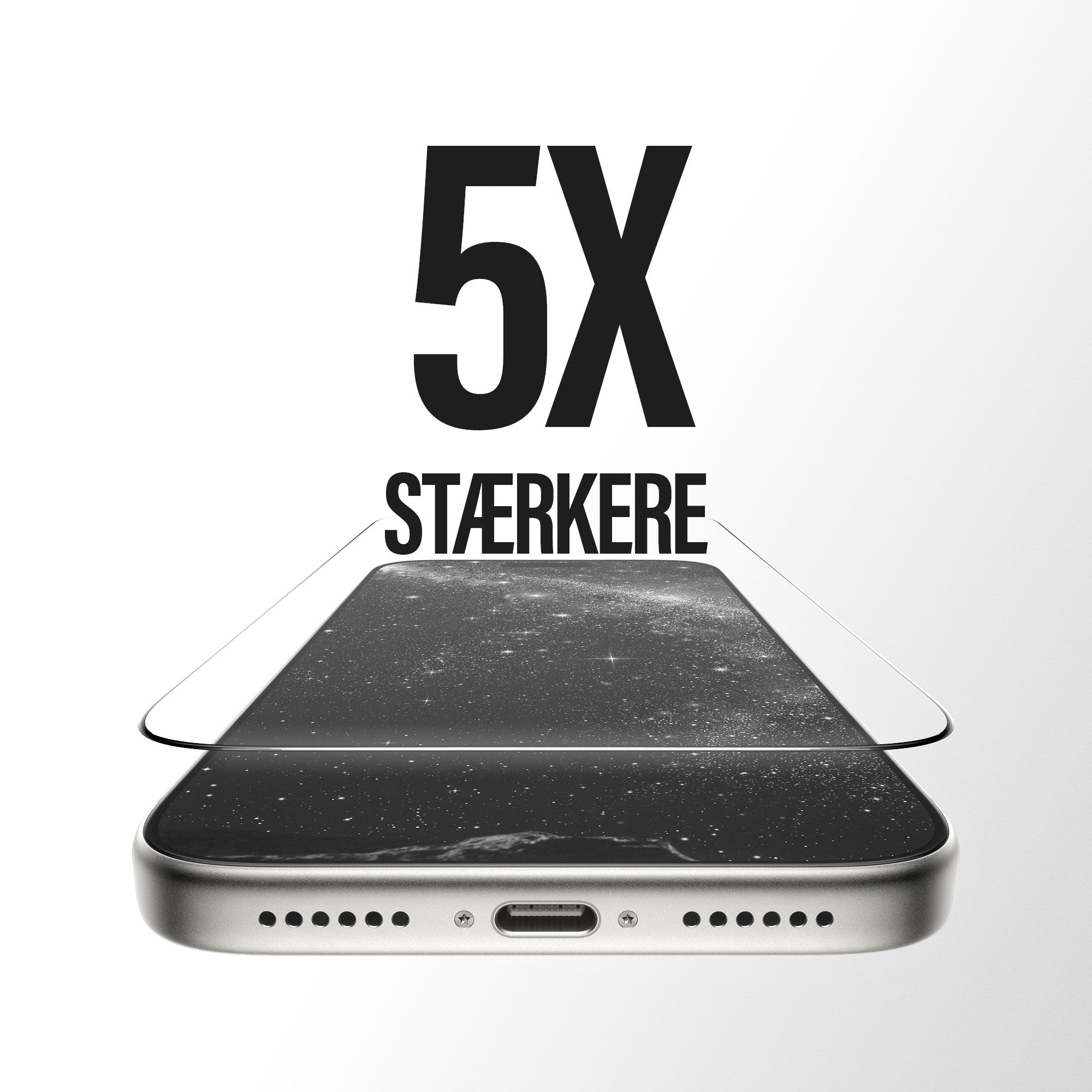 PanzerGlass® Ceramic II Skærmbeskyttelse iPhone 17 Pro Max | Ultra-Wide Fit m. EasyAligner