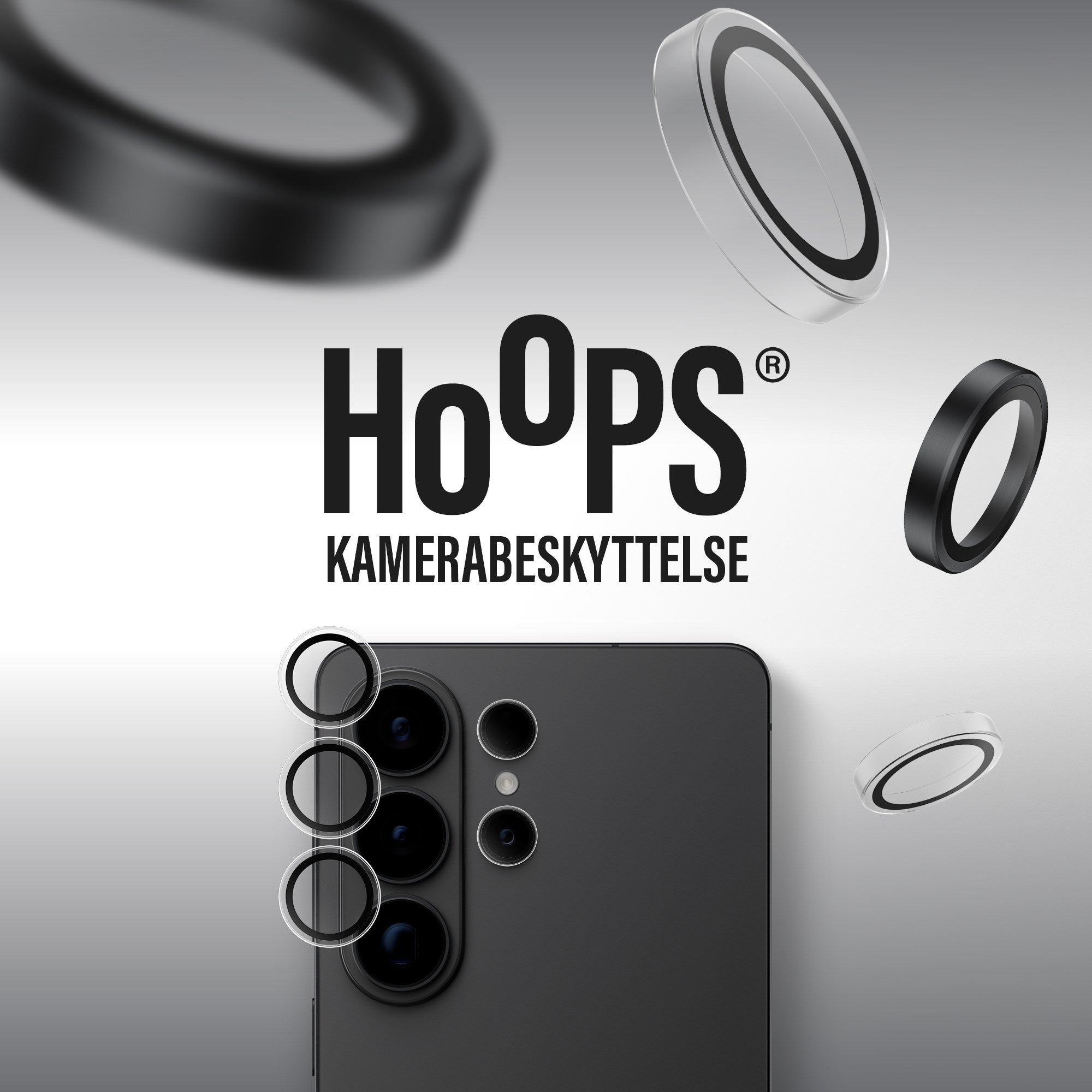 PanzerGlass® Hoops® Kameralinsebeskytter Transparent Samsung Galaxy S26 Ultra