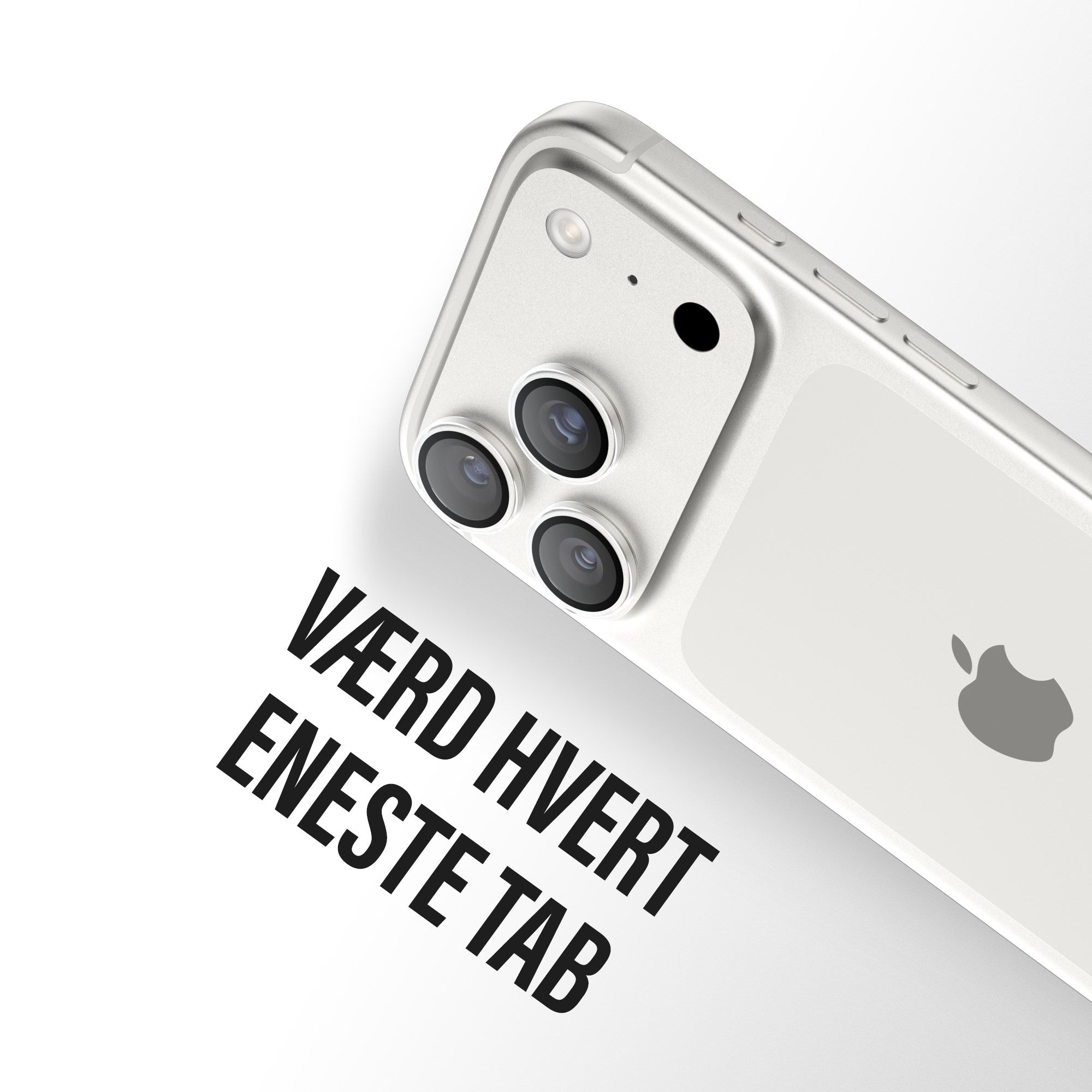 PanzerGlass® Hoops® Kameralinsebeskytter Transparent iPhone 17 Pro | iPhone 17 Pro Max | iPhone 16 Pro | 16 Pro Max