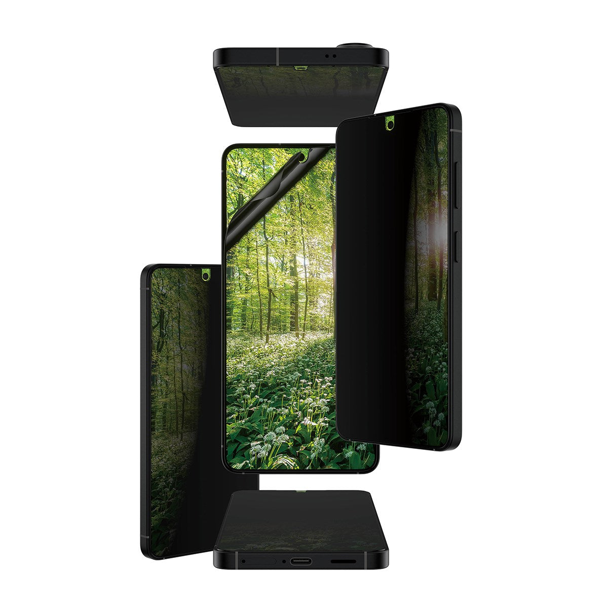 PanzerGlass® ECO MATRIX 4-Way Privacy Skærmbeskyttelse Samsung Galaxy S26 | Ultra-Wide Fit