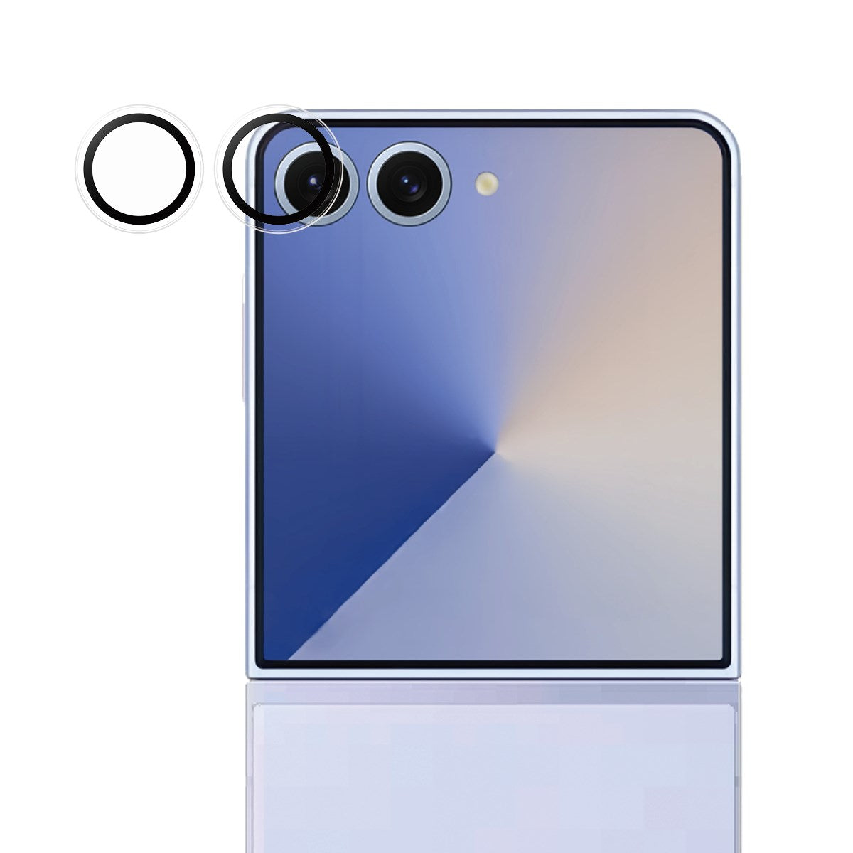 PanzerGlass® Hoops® Kameralinsebeskytter Transparent Samsung Galaxy Z Flip7