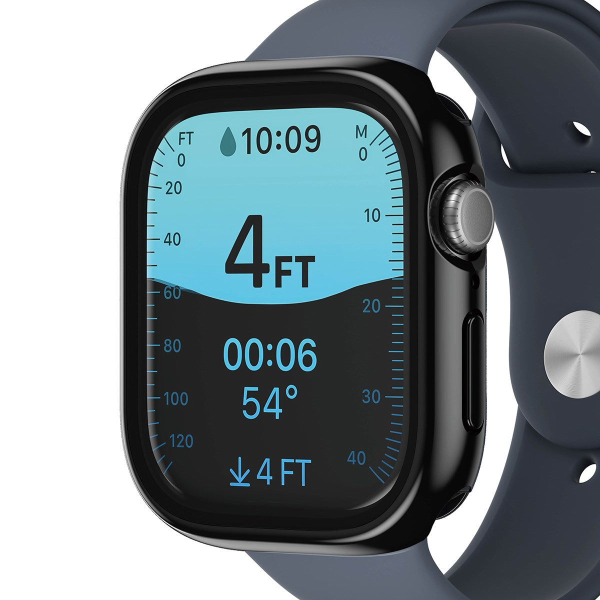 PanzerGlass® Waterproof Full Body Case Sort Apple Watch Series 11 | 10 | 46mm