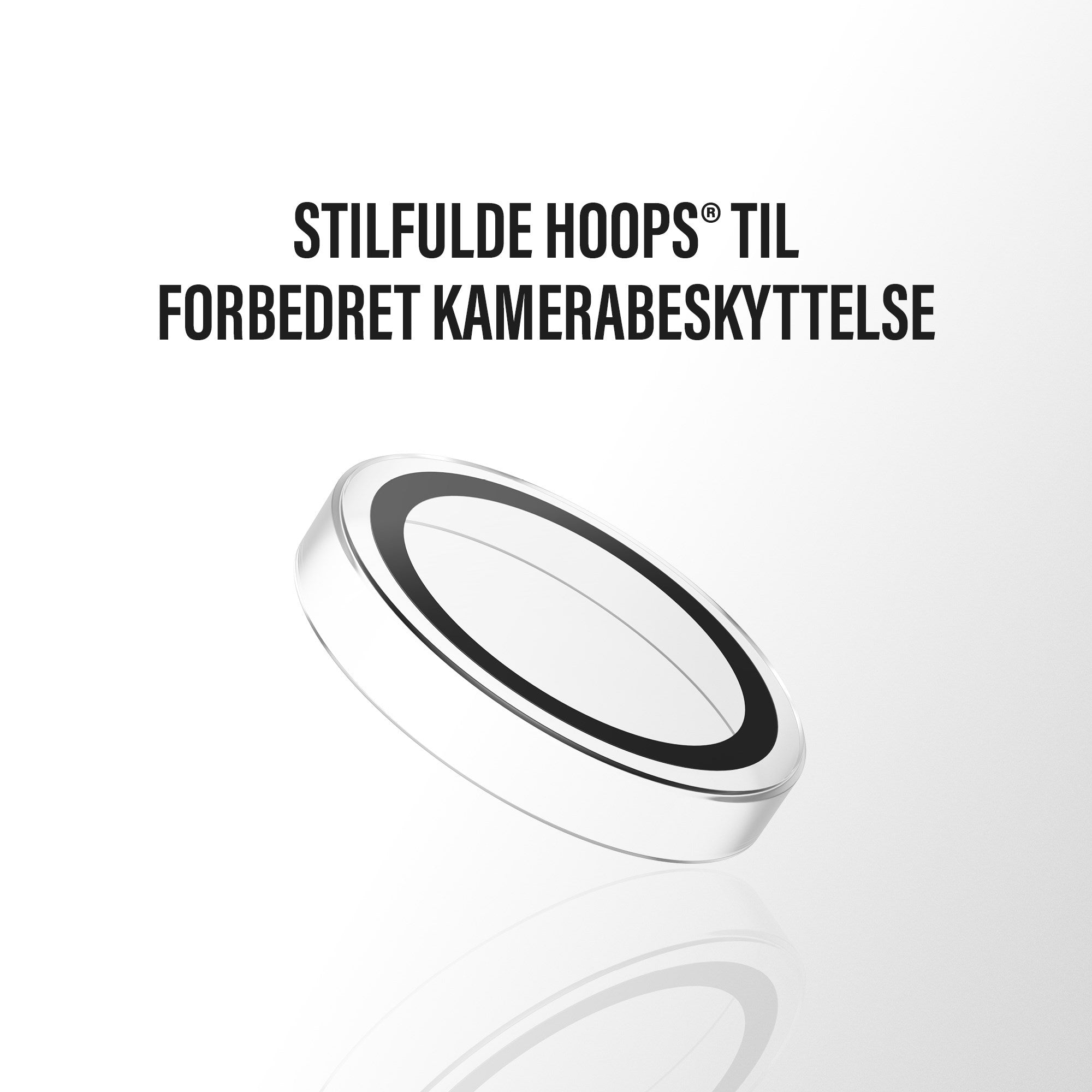 PanzerGlass® Hoops® Kameralinsebeskytter Transparent iPhone Air