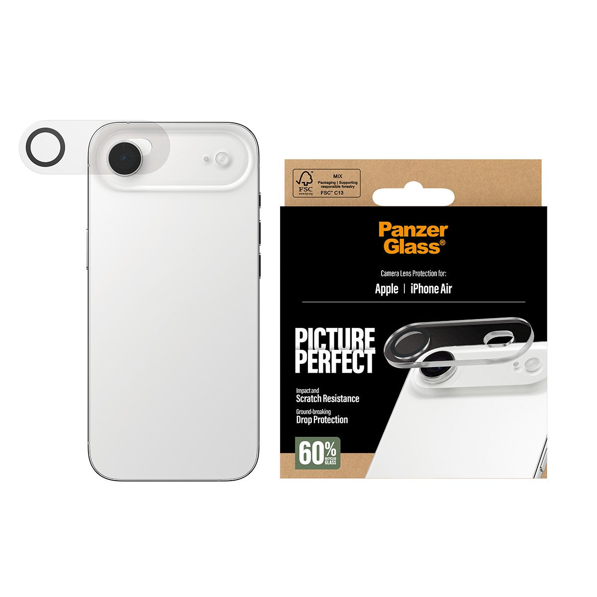 PanzerGlass® PicturePerfect Kameralinsebeskytter iPhone Air