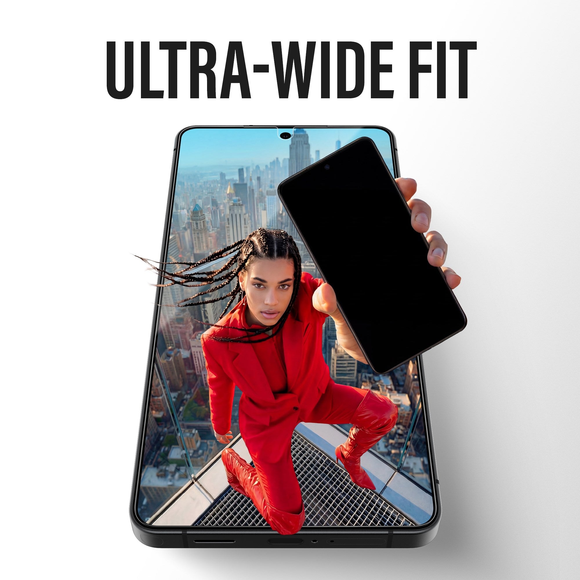 PanzerGlass® Skærmbeskyttelse Samsung Galaxy S26+ | Ultra-Wide Fit m. EasyAligner