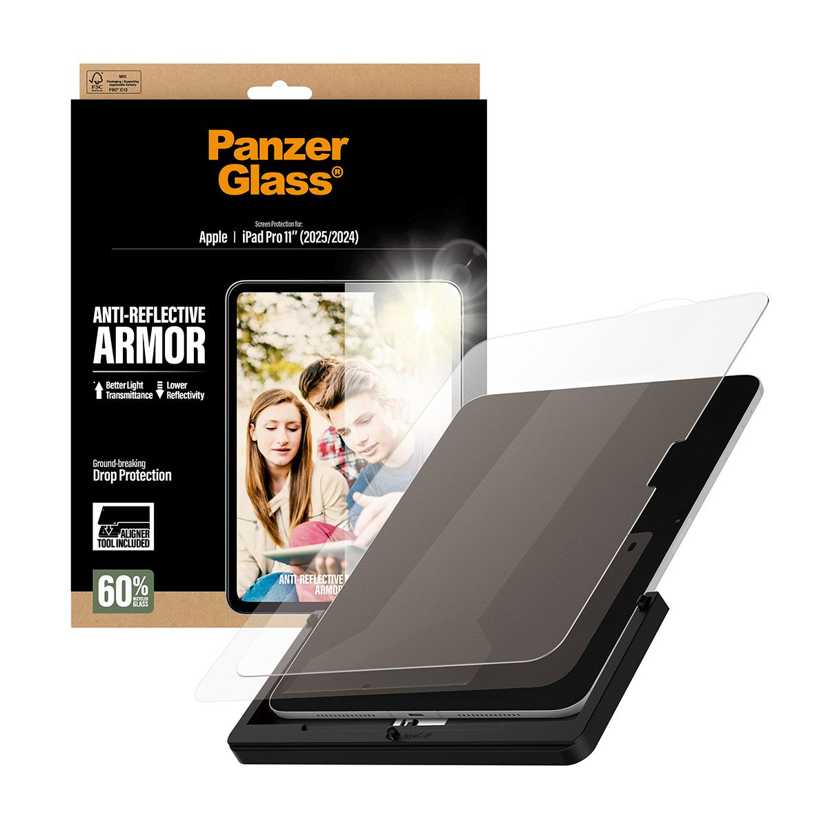 PanzerGlass® Anti-Reflective Armor Skærmbeskyttelse iPad Pro 11