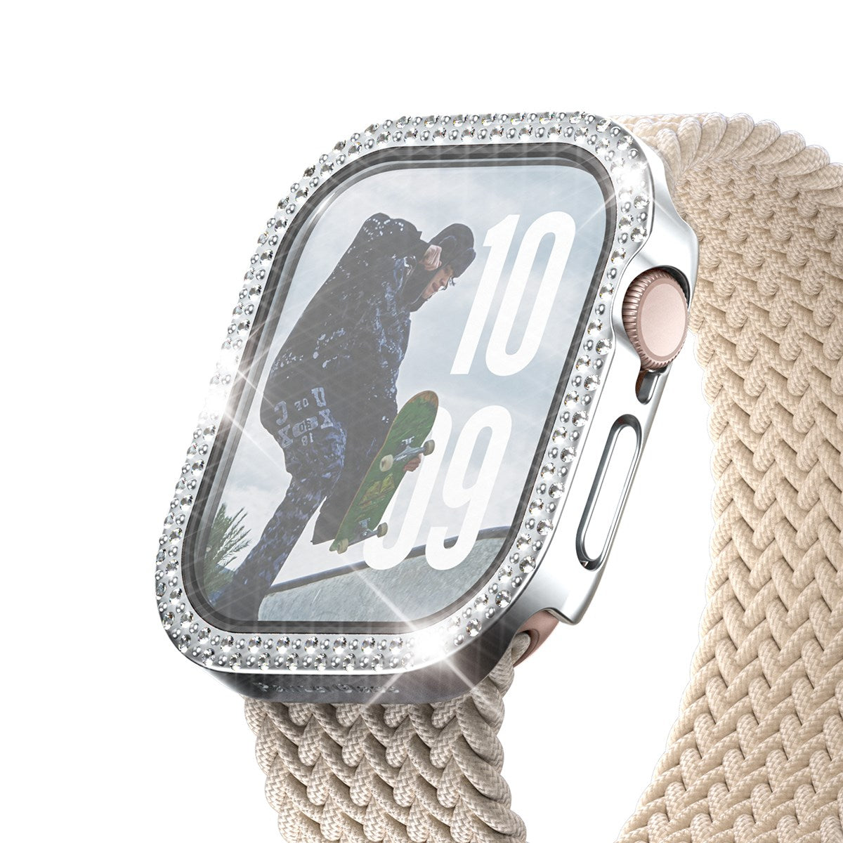 PanzerGlass® Skærmbeskyttelse Full body Disco Sølv Apple Watch Series 11 | 10 | 46mm